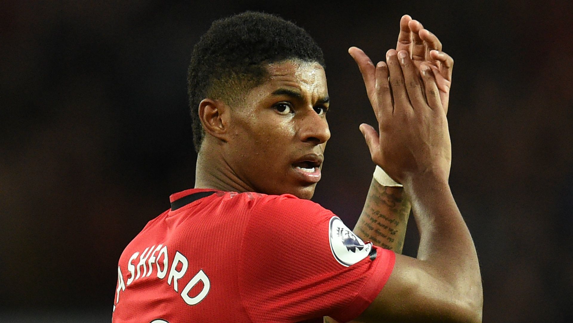 Marcus Rashford Man Utd vs Liverpool 2019-20