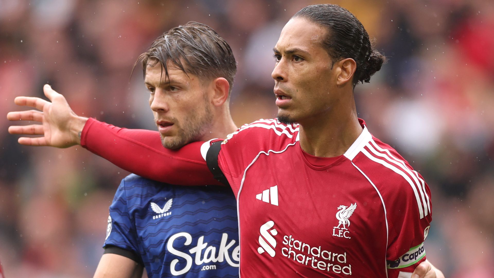 Liverpool Everton 2025-26 Virgil van Dijk