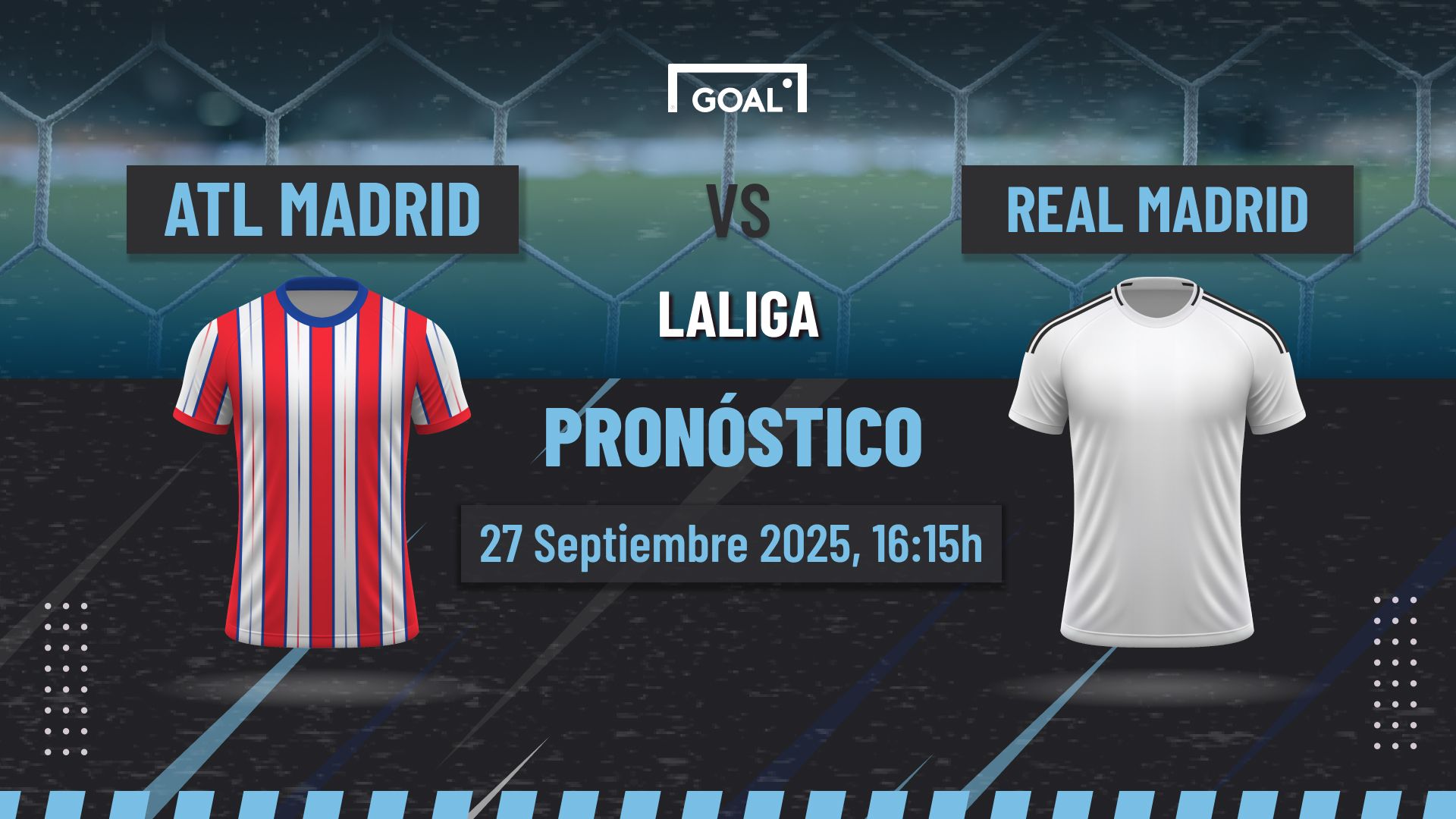 Atlético de Madrid vs Real Madrid Pronóstico y Apuestas LaLiga | 27/09/25