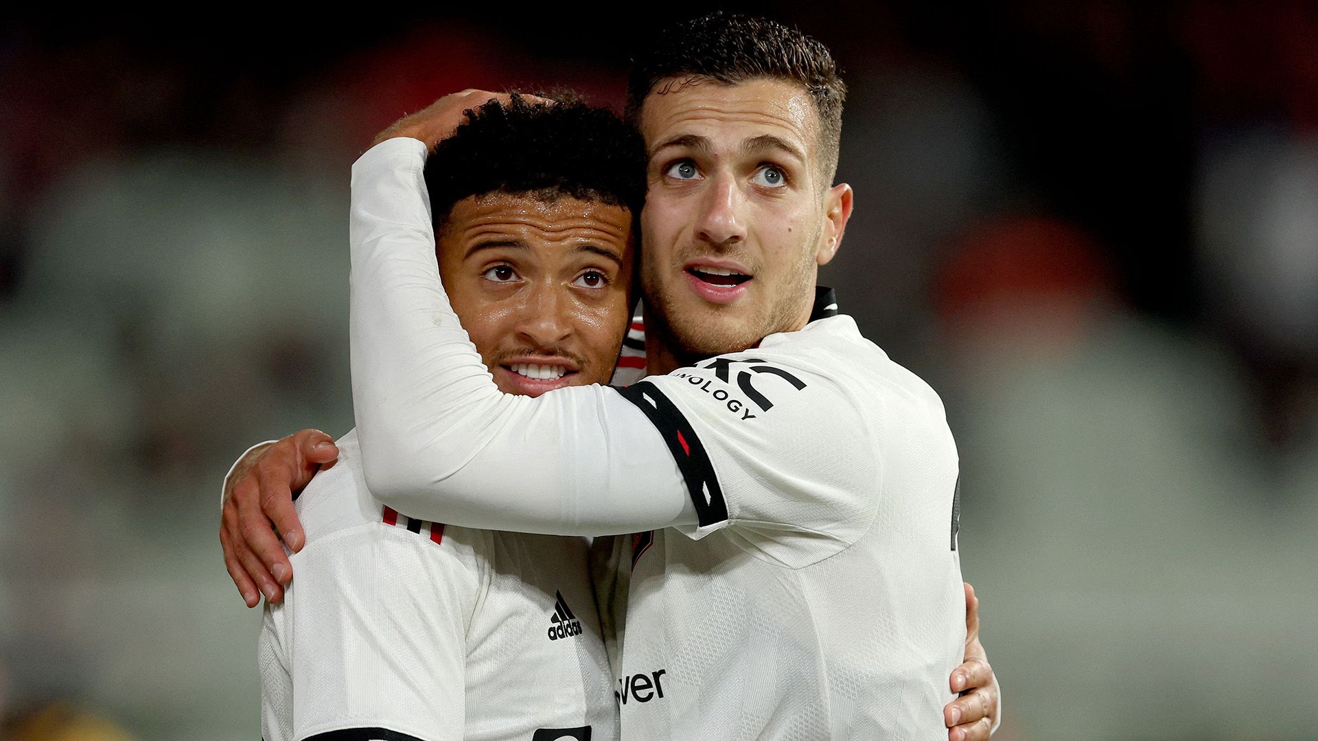 Jadon Sancho Diogo Dalot Man Utd 2022-23