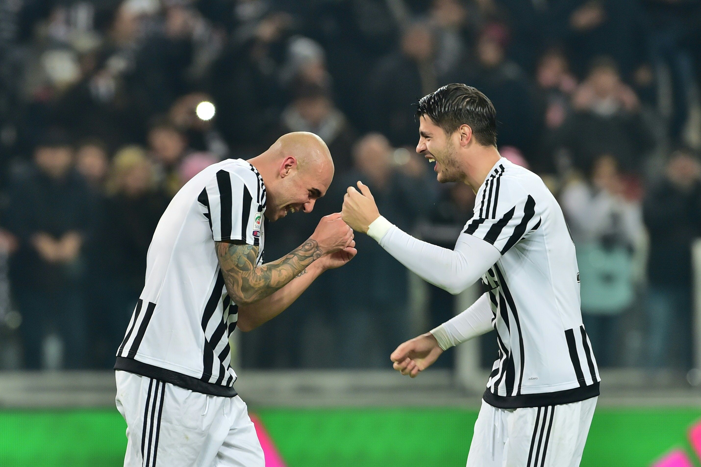 Simone Zaza Alvaro Morata