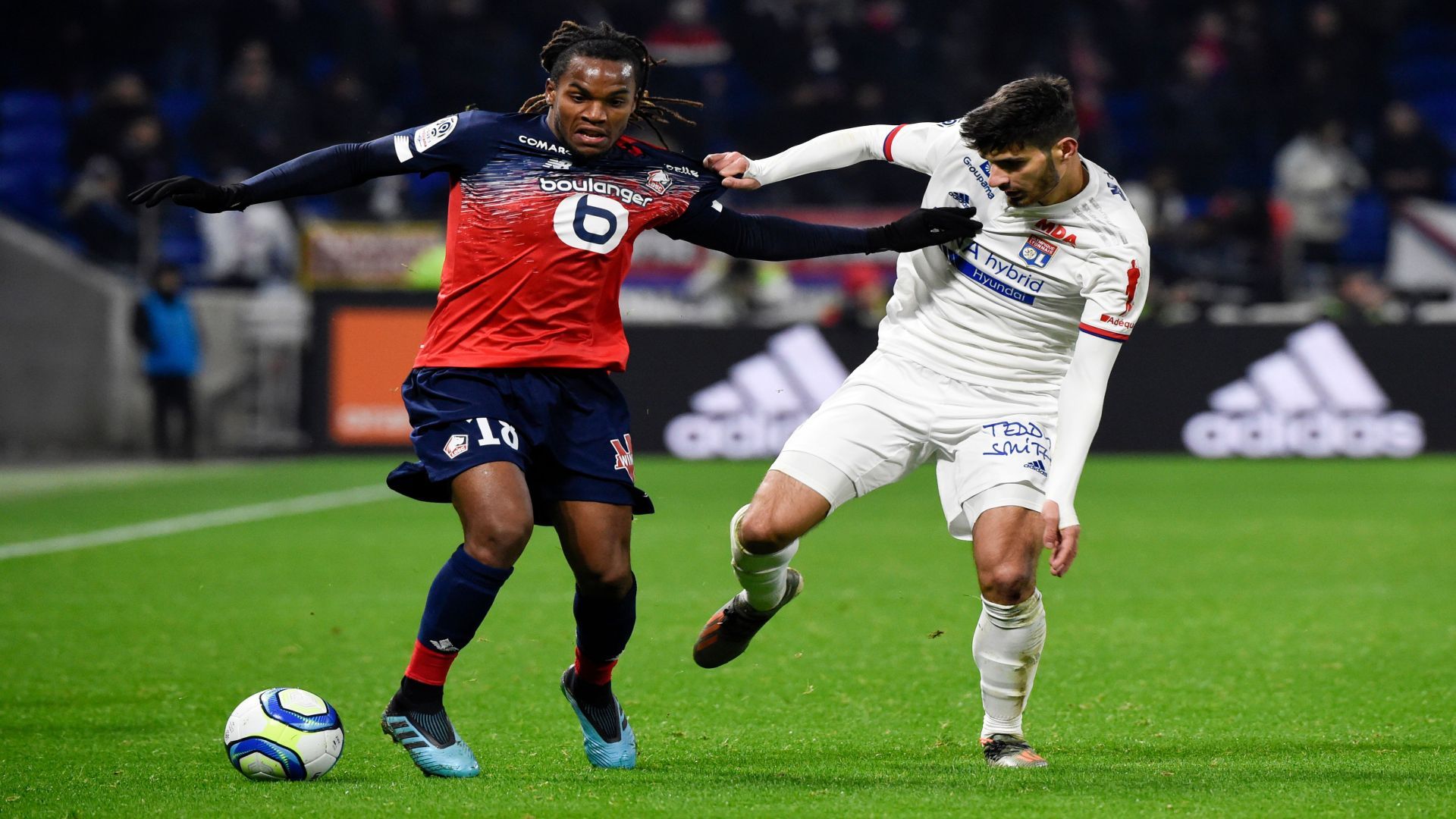 Renato Sanches Martin Terrier Lyon Lille Ligue 1 03122019
