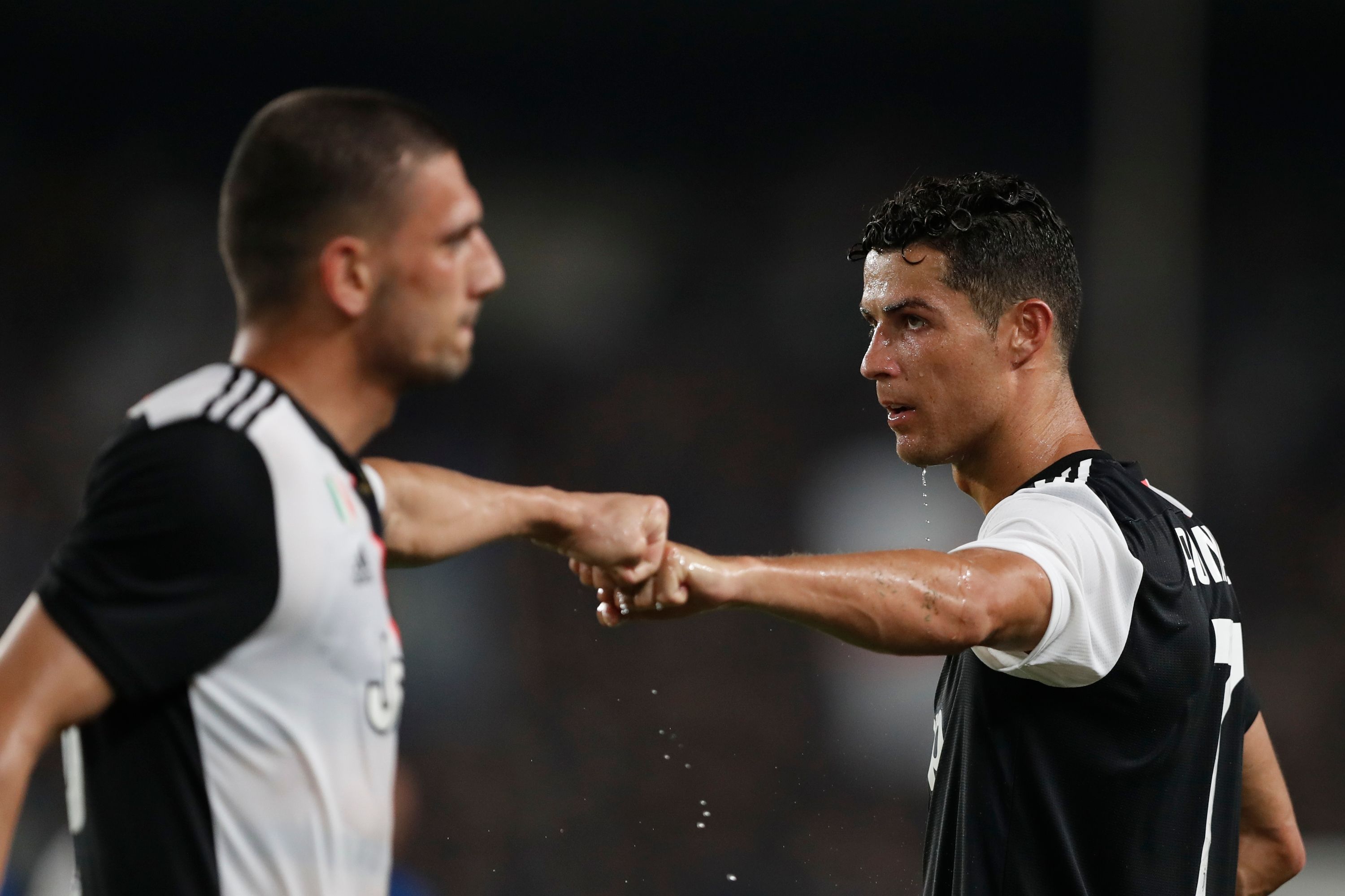 Merih Demiral Cristiano Ronaldo Juventus Inter International Champions Cup 07/24/19