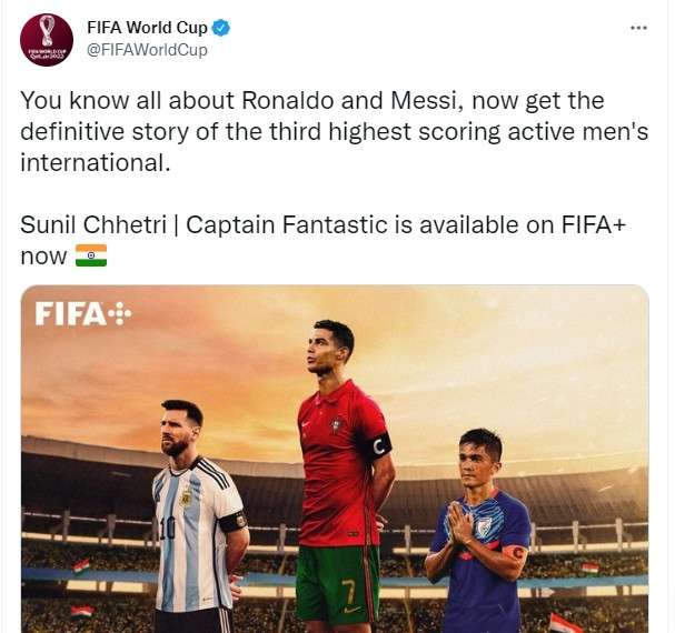 Sunil Chhetri FIFA documentary
