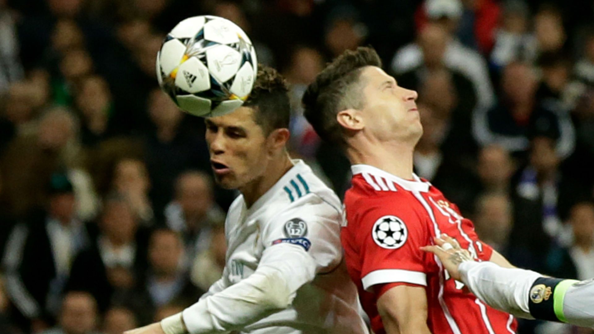 Cristiano Ronaldo Lewandowski Real Madrid Bayern Champions League 01 05 2018