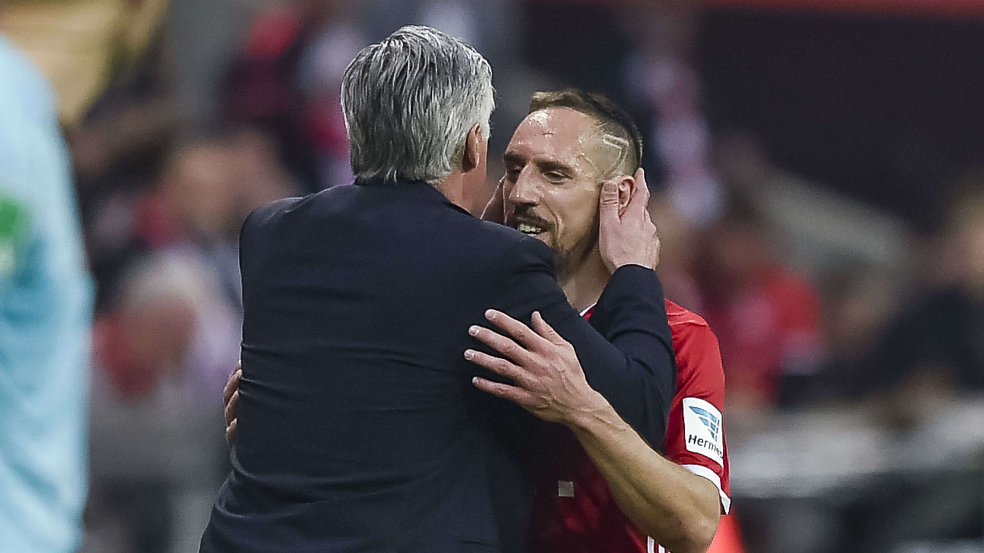 Carlo Ancelotti Franck Ribery Bayern Múnich
