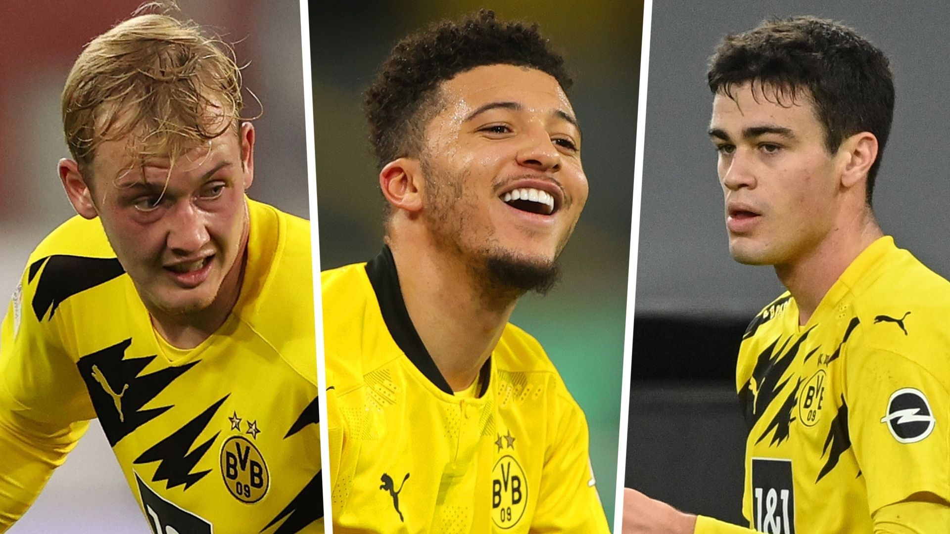 Julian Brandt, Jadon Sancho, Giovanni Reyna