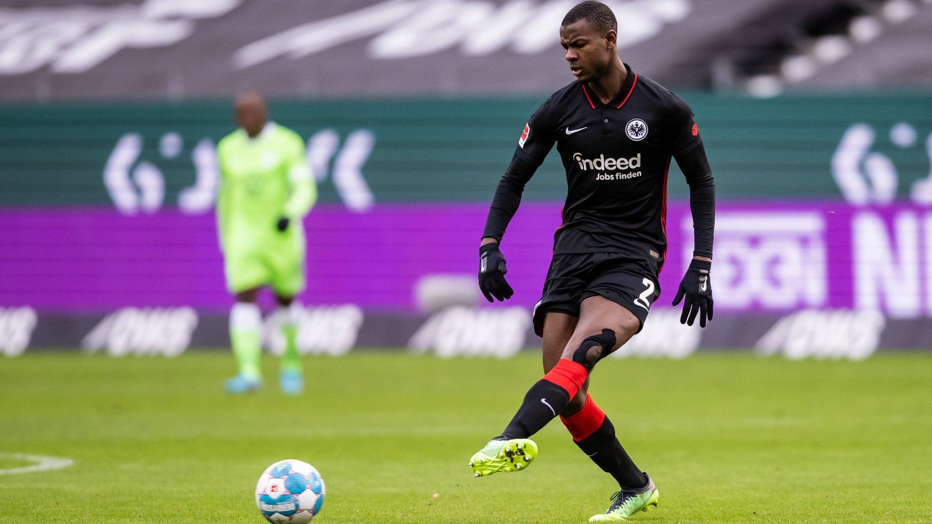 Evan Ndicka of Frankfurt