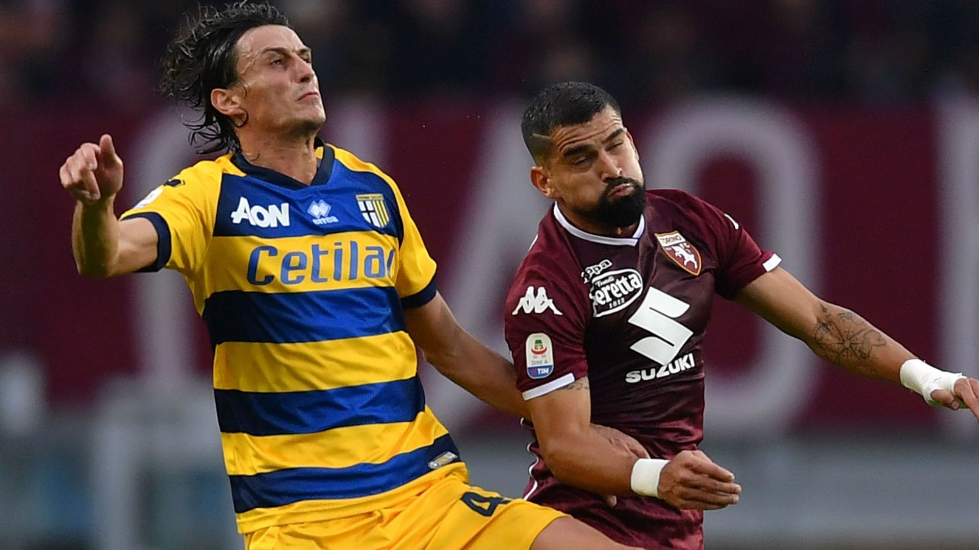 Inglese Rincon Torino Parma Serie A