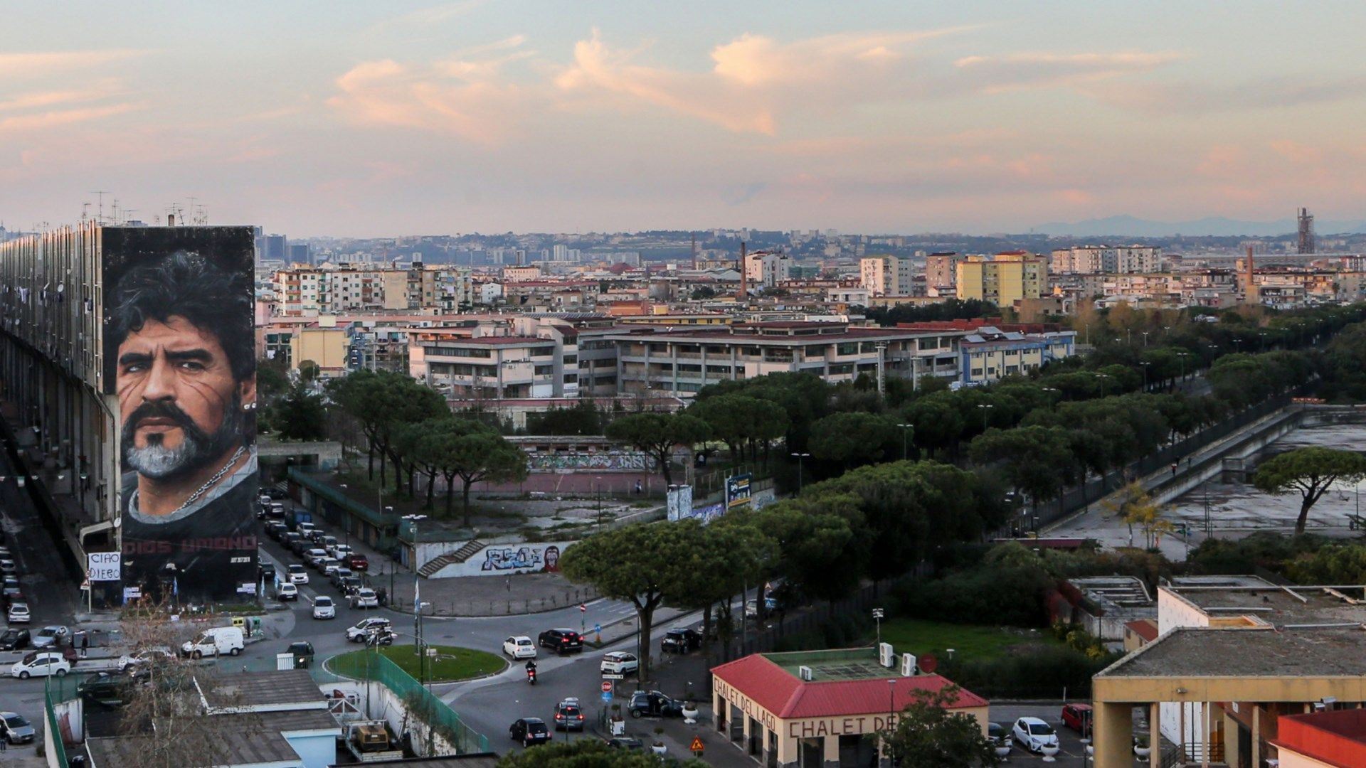 Dios Umano Diego Maradona mural Napoli Naples Italy