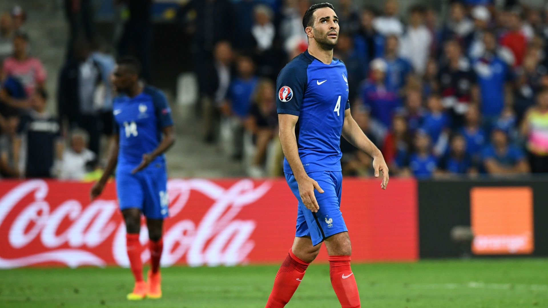 Adil Rami France Albania UEFA Euro 2016 15062016