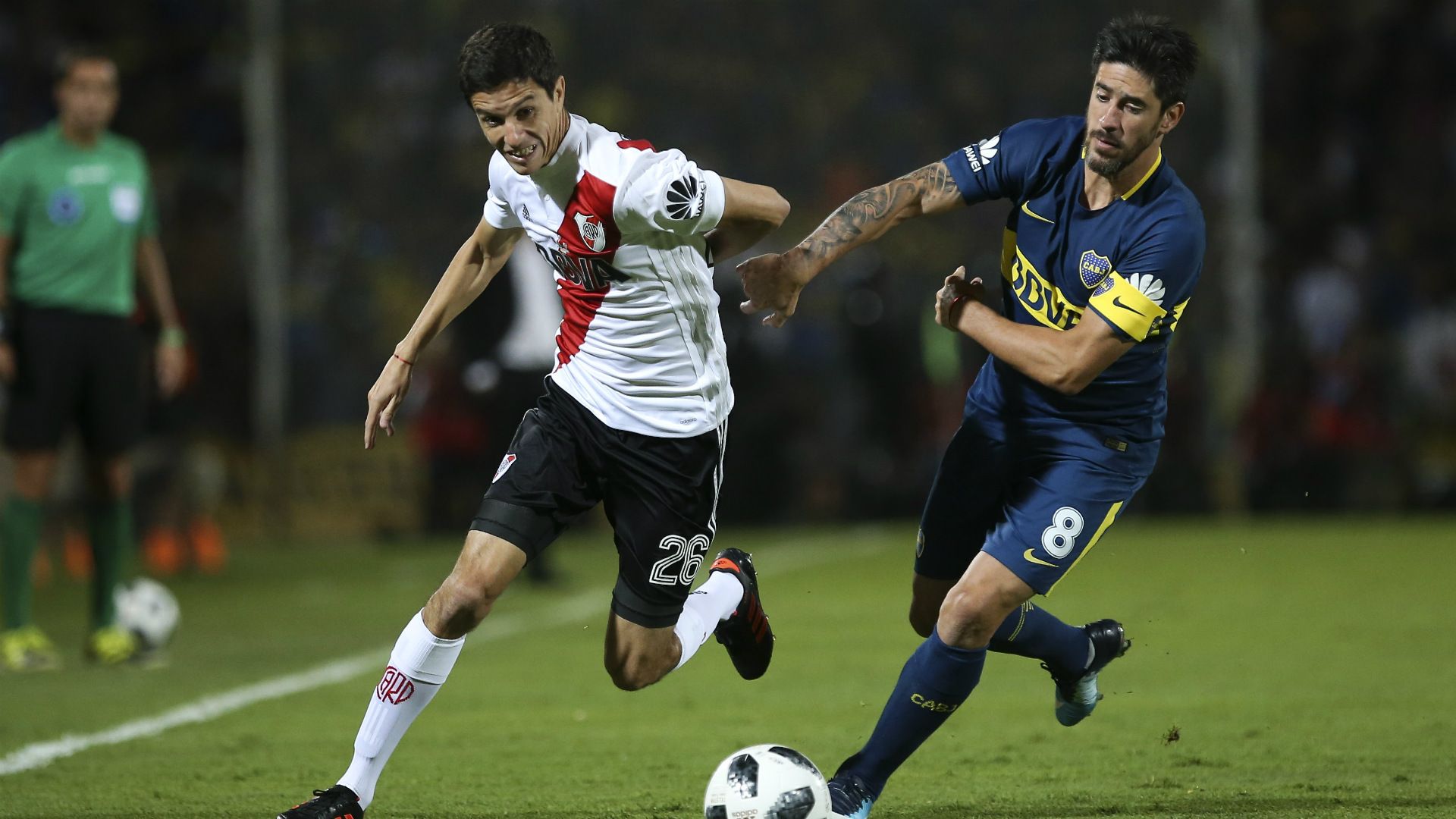 Nacho Fernandez Pablo Perez River Plate Boca Juniors Supercopa Argentina 14032018