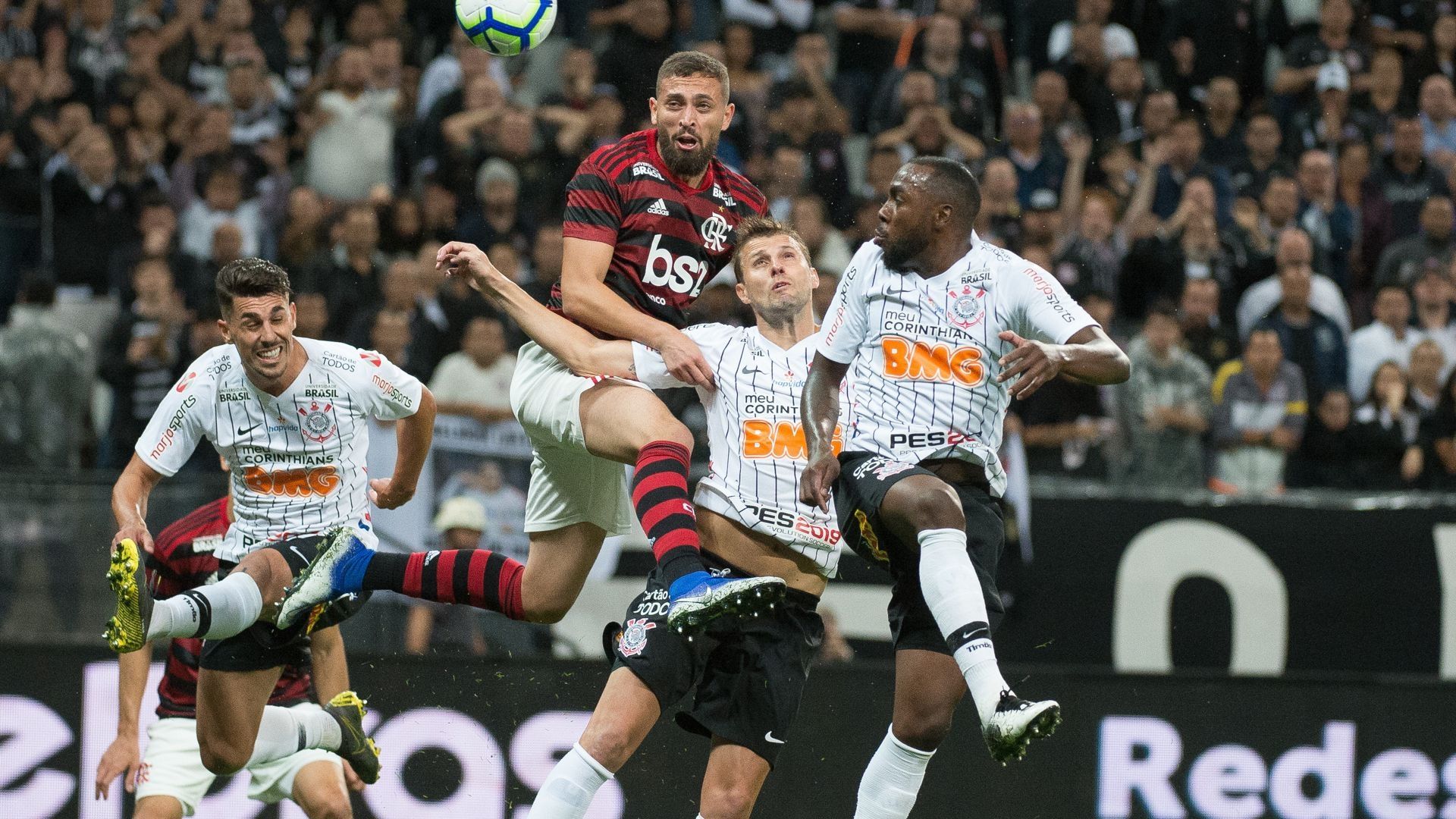 Léo Duarte Henrique Manoel Corinthians Flamengo Copa do Brasil 15052019