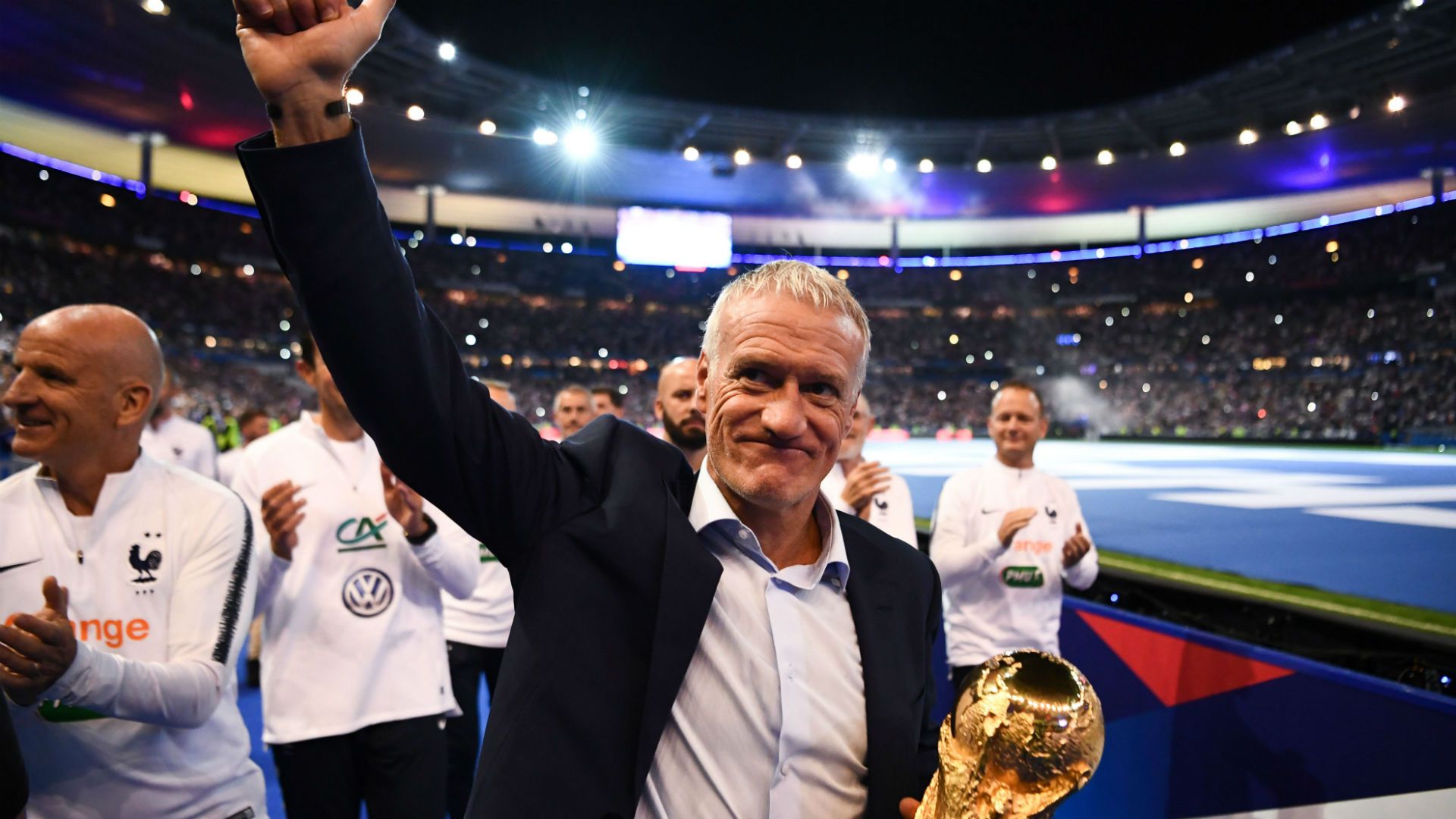 Didier Deschamps France celebrations