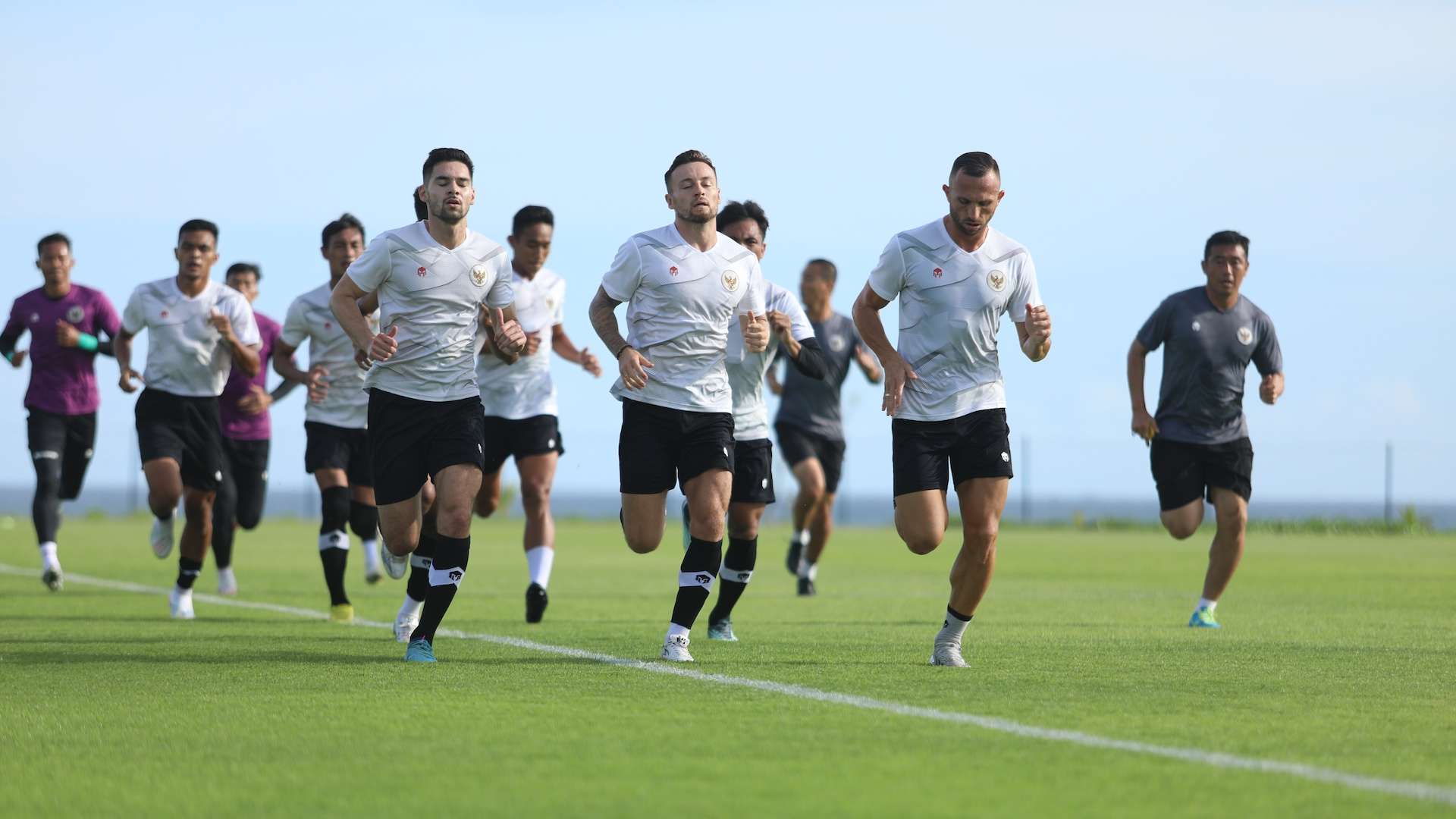 Sandy Walsh - Marc Klok - Ilija Spasojevic - Timnas Indonesia