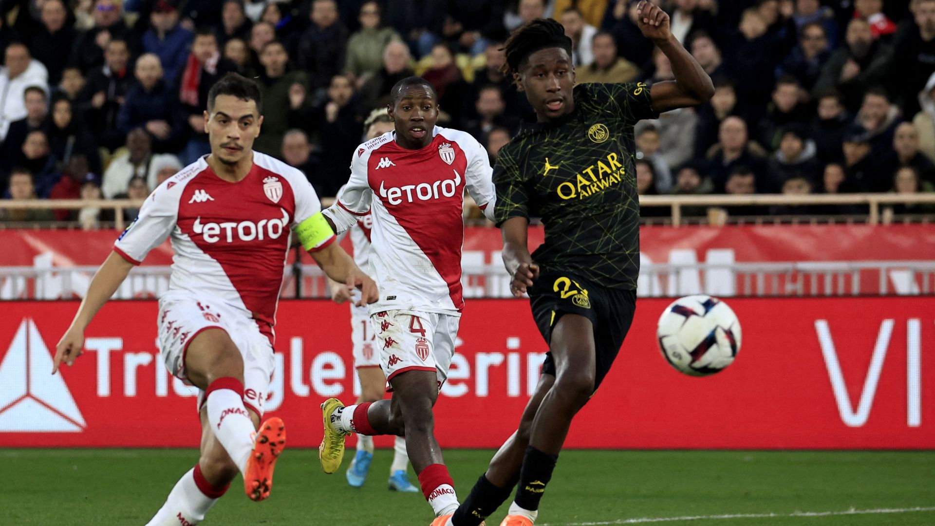 Wissam Ben Yedder Monaco PSG Ligue 1 11022024