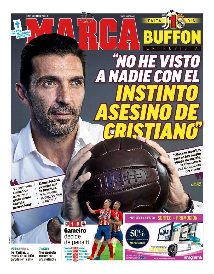 Prima pagina Marca