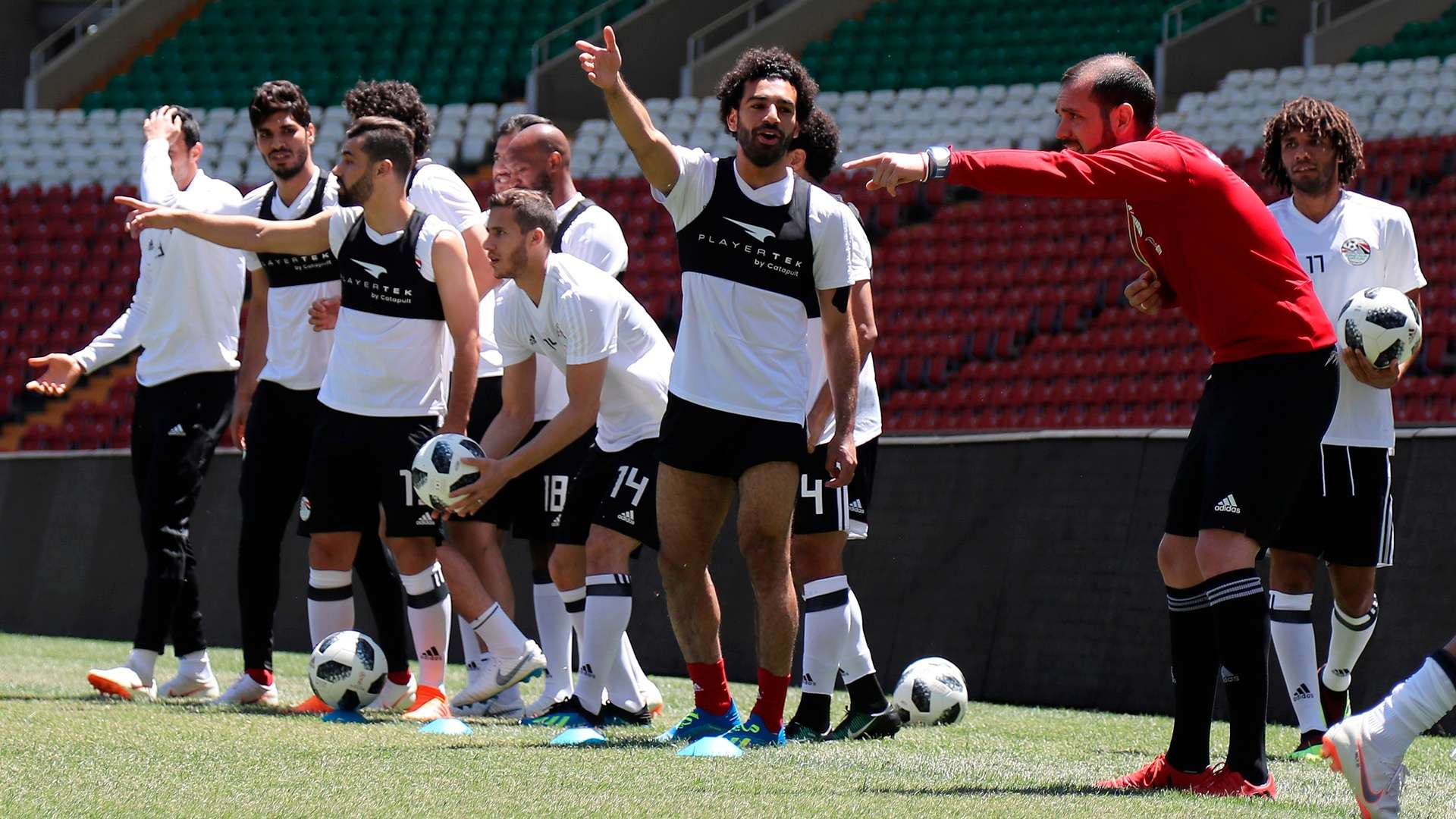Salah Egito treino 13 06 18