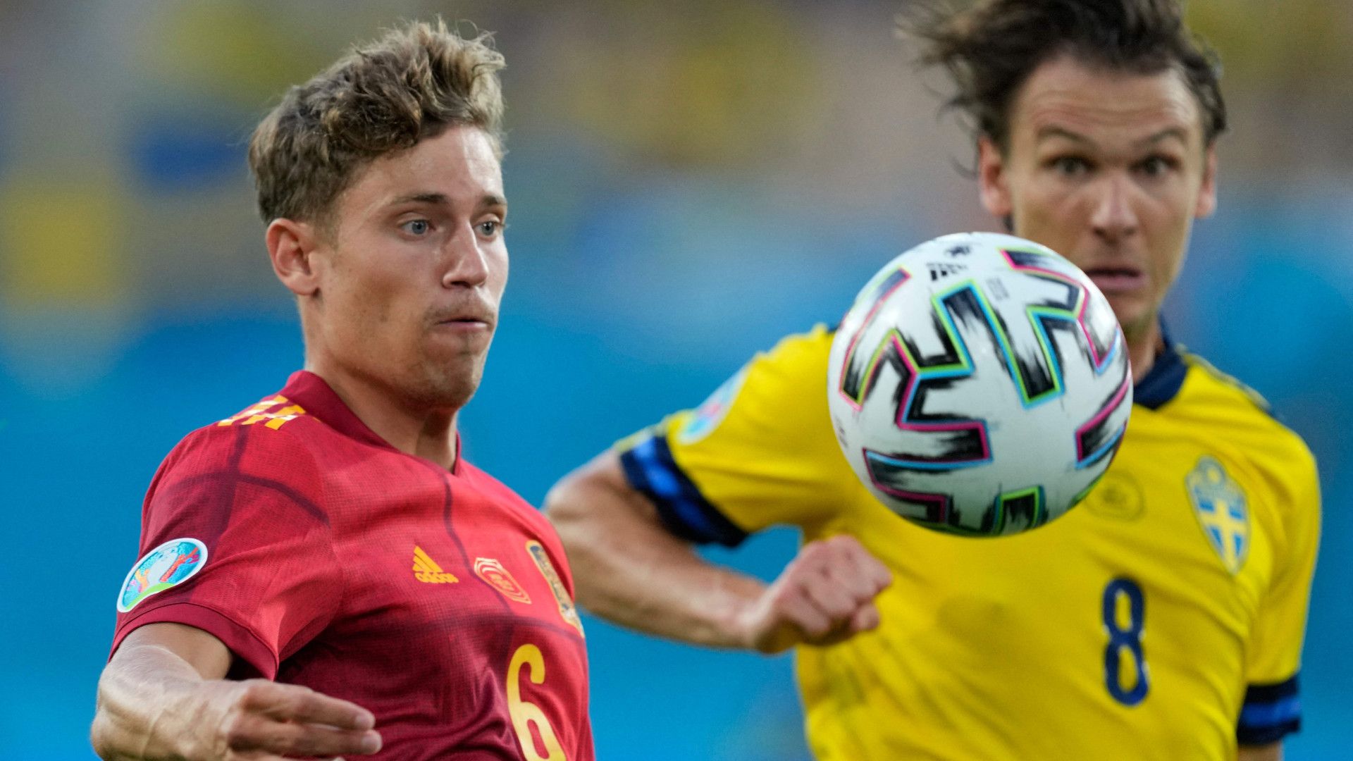 MARCOS LLORENTE SPAIN ALBIN EKDAL SWEDEN 14062021