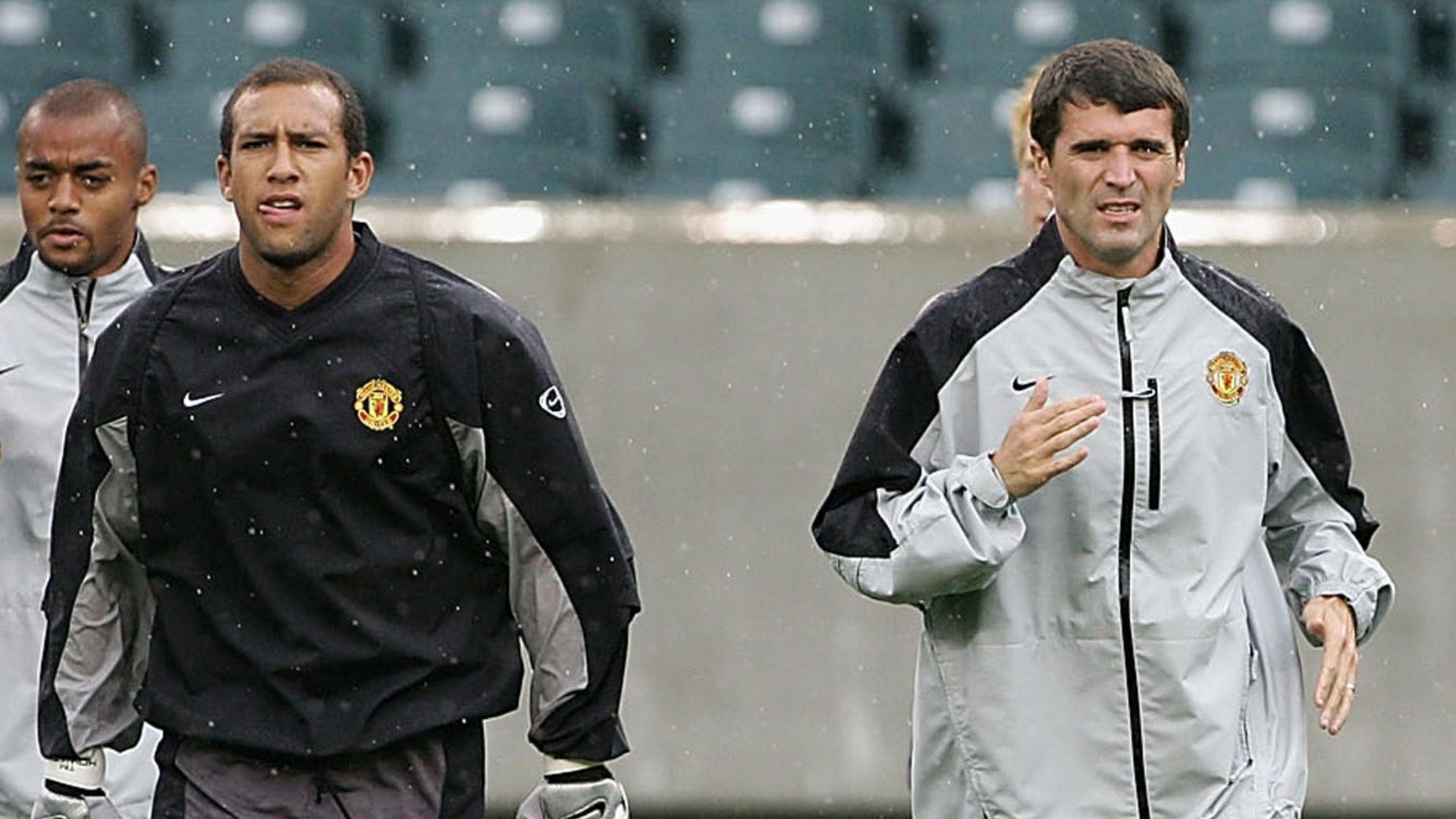 Tim Howard & Roy Keane