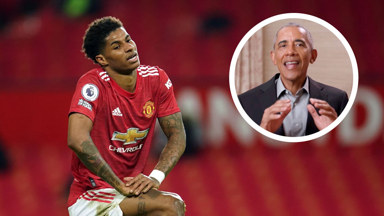 Marcus Rashford Barack Obama