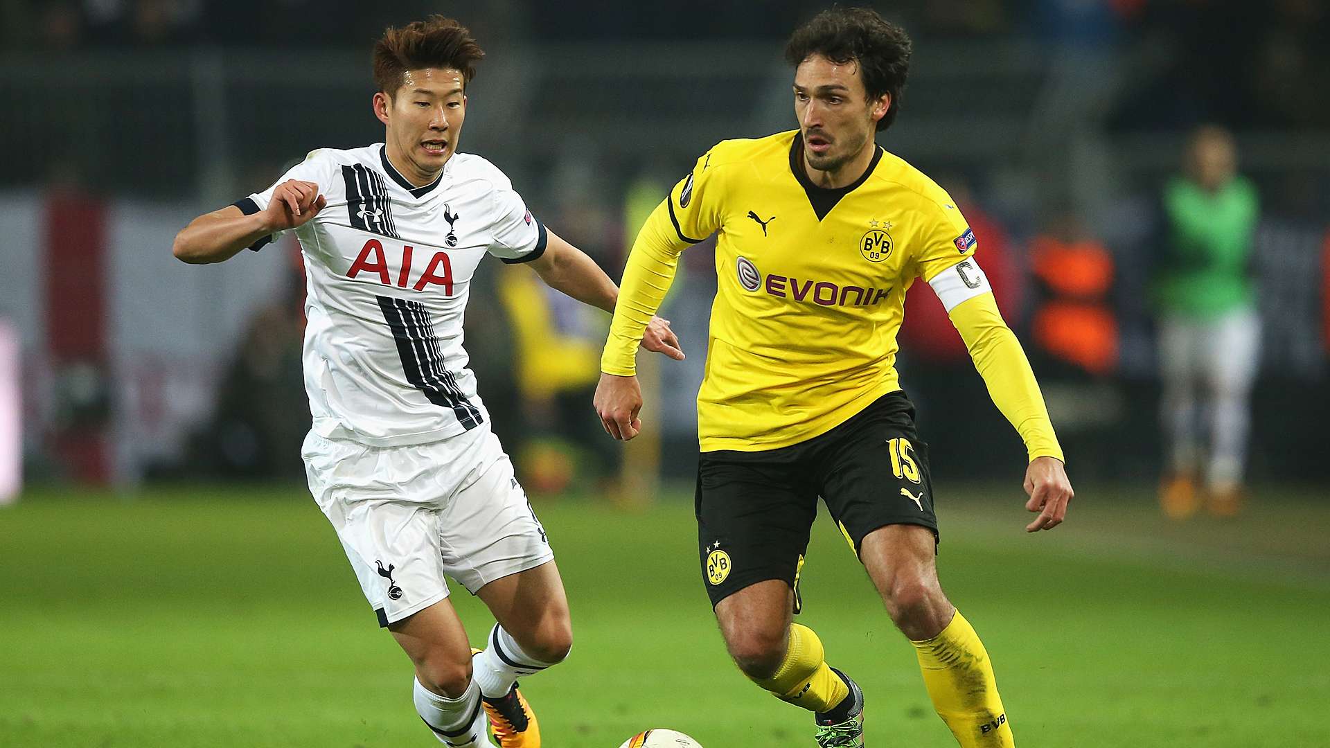 Mats Hummels Borussia Dortmund Tottenham Hotspur Europa League 03102016