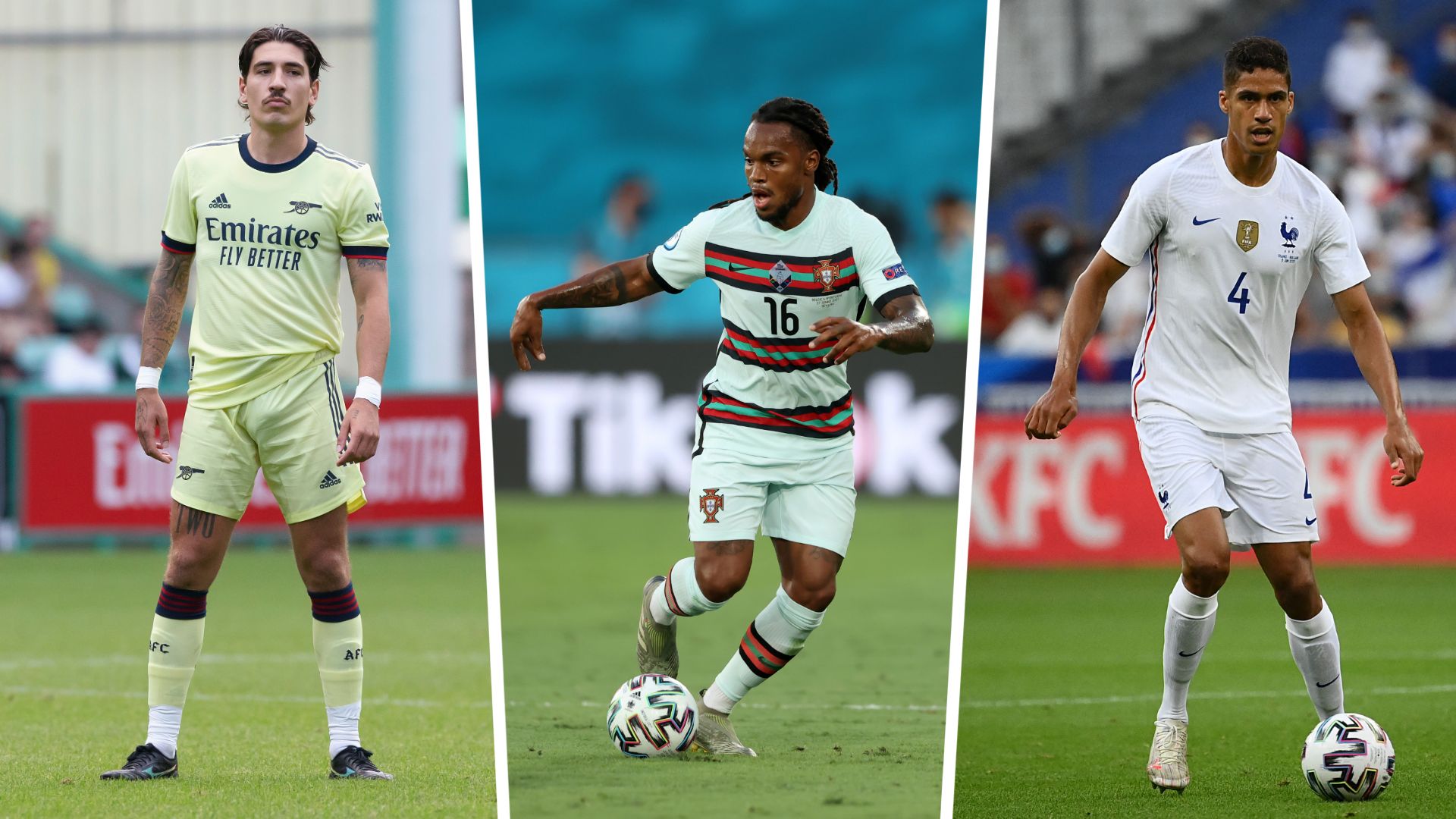 Bellerin Renato Varane