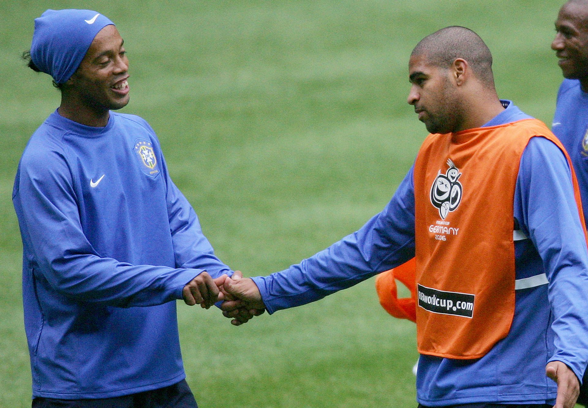 Adriano Ronaldinho Brazil 21062006