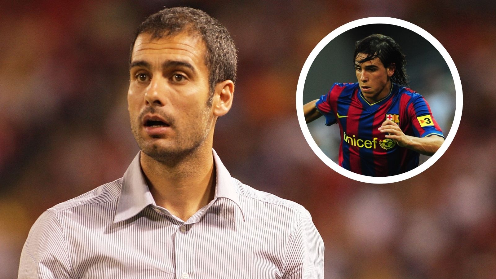 Pep Guardiola Gai Assulin Barcelona GFX