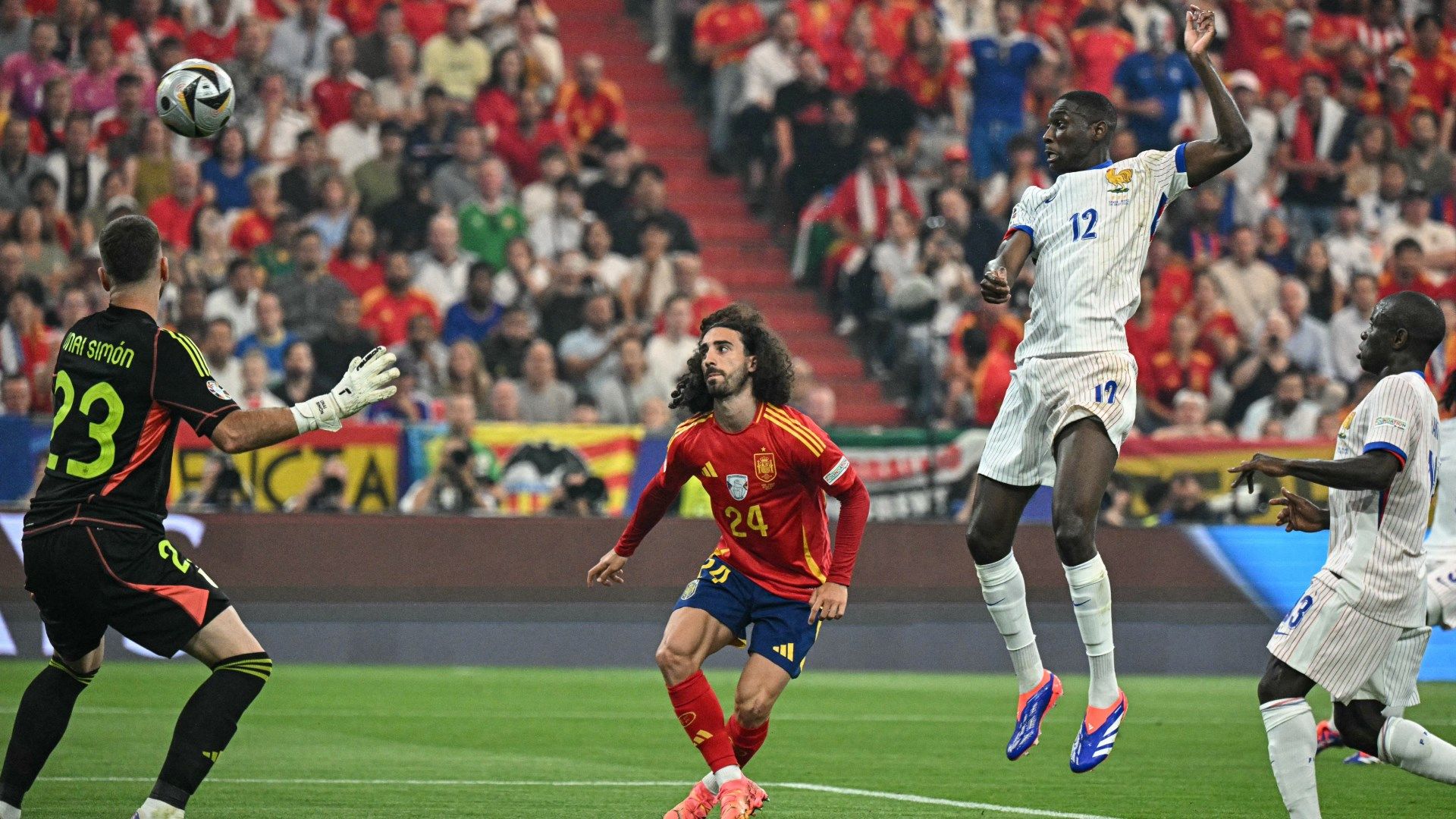 Randal Kolo Muani France Spain Euro 2024