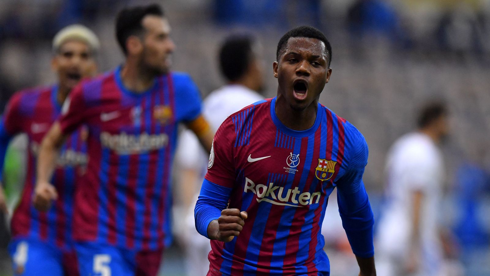 Ansu Fati Barcelona Clasico