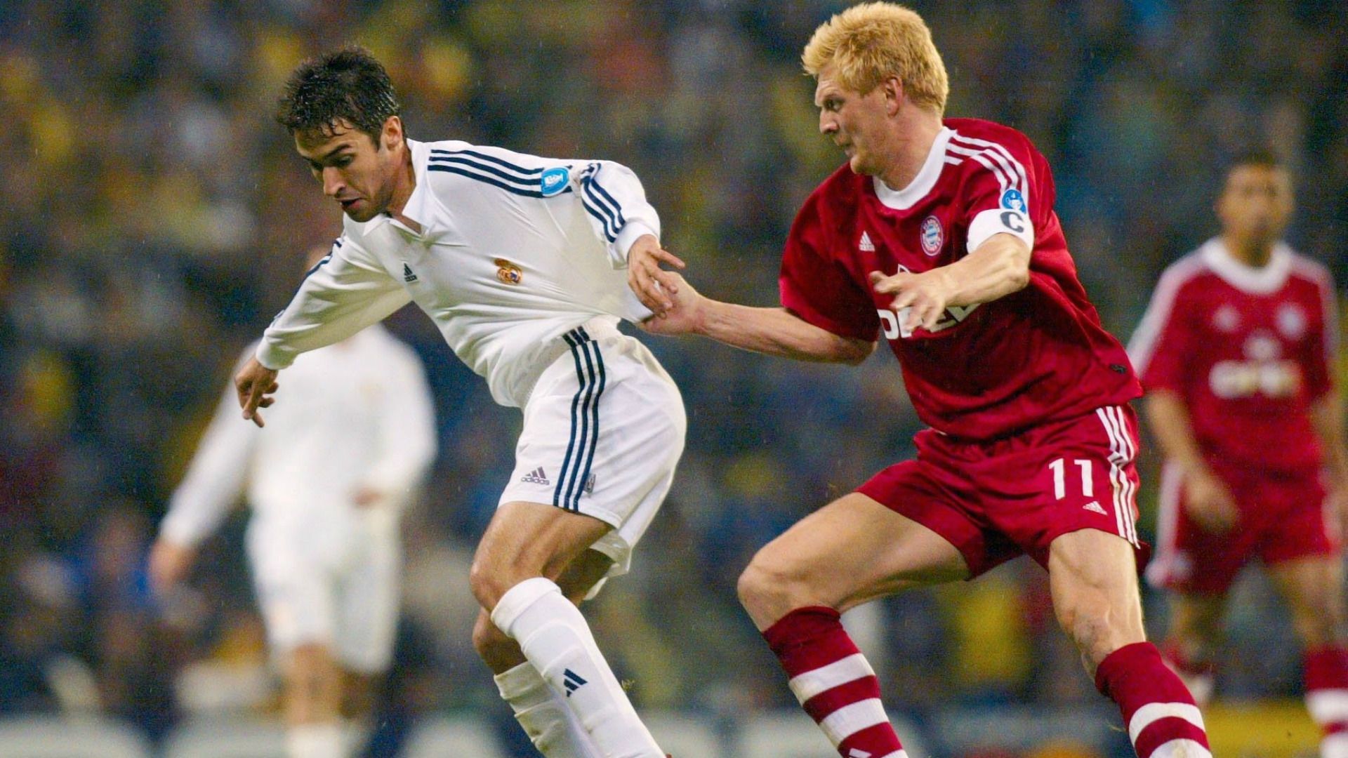 Stefan Effenberg Raul Bayern Real Champions League 04102002