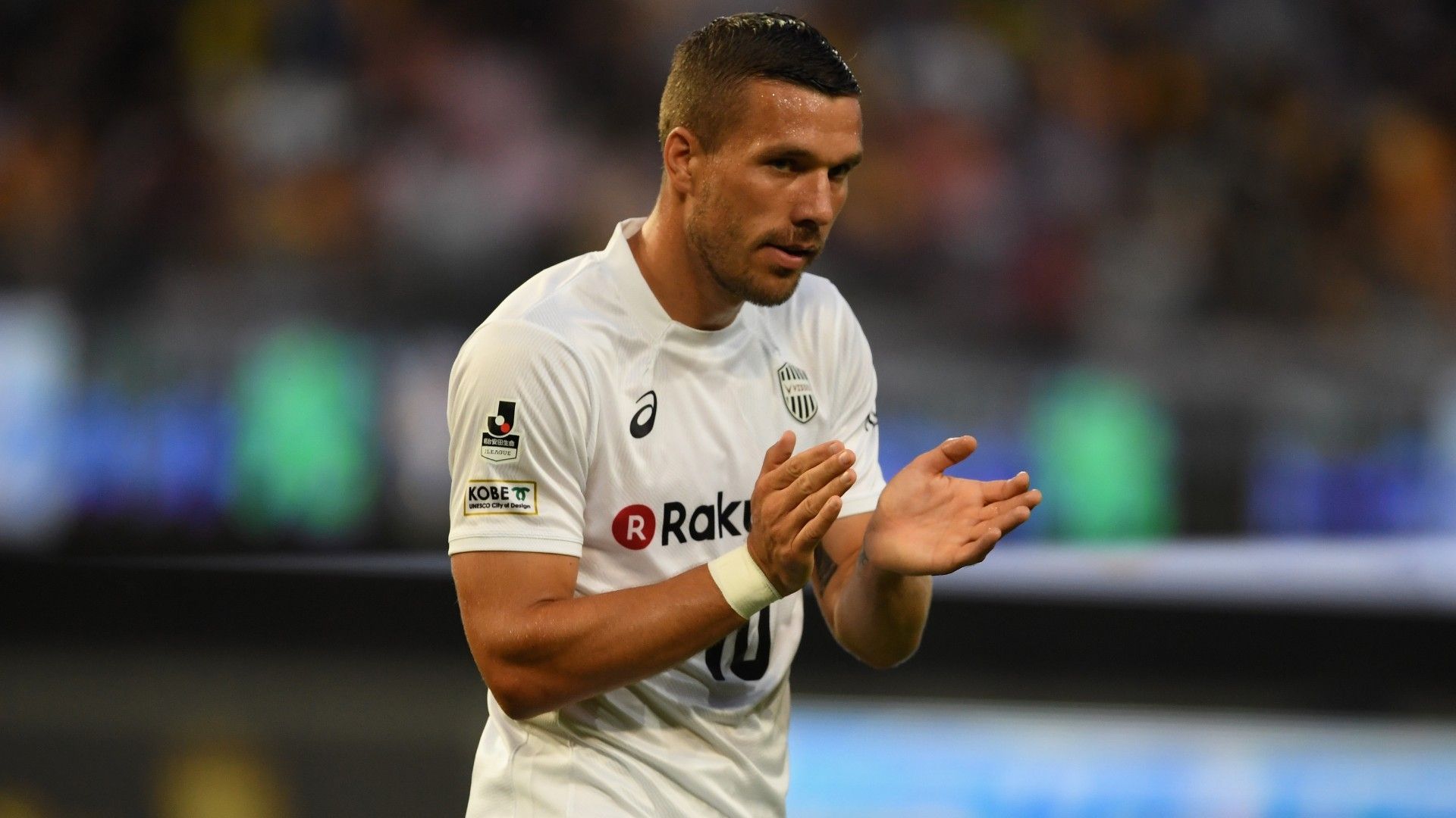 Lukas Podolski of Vissel Kobe