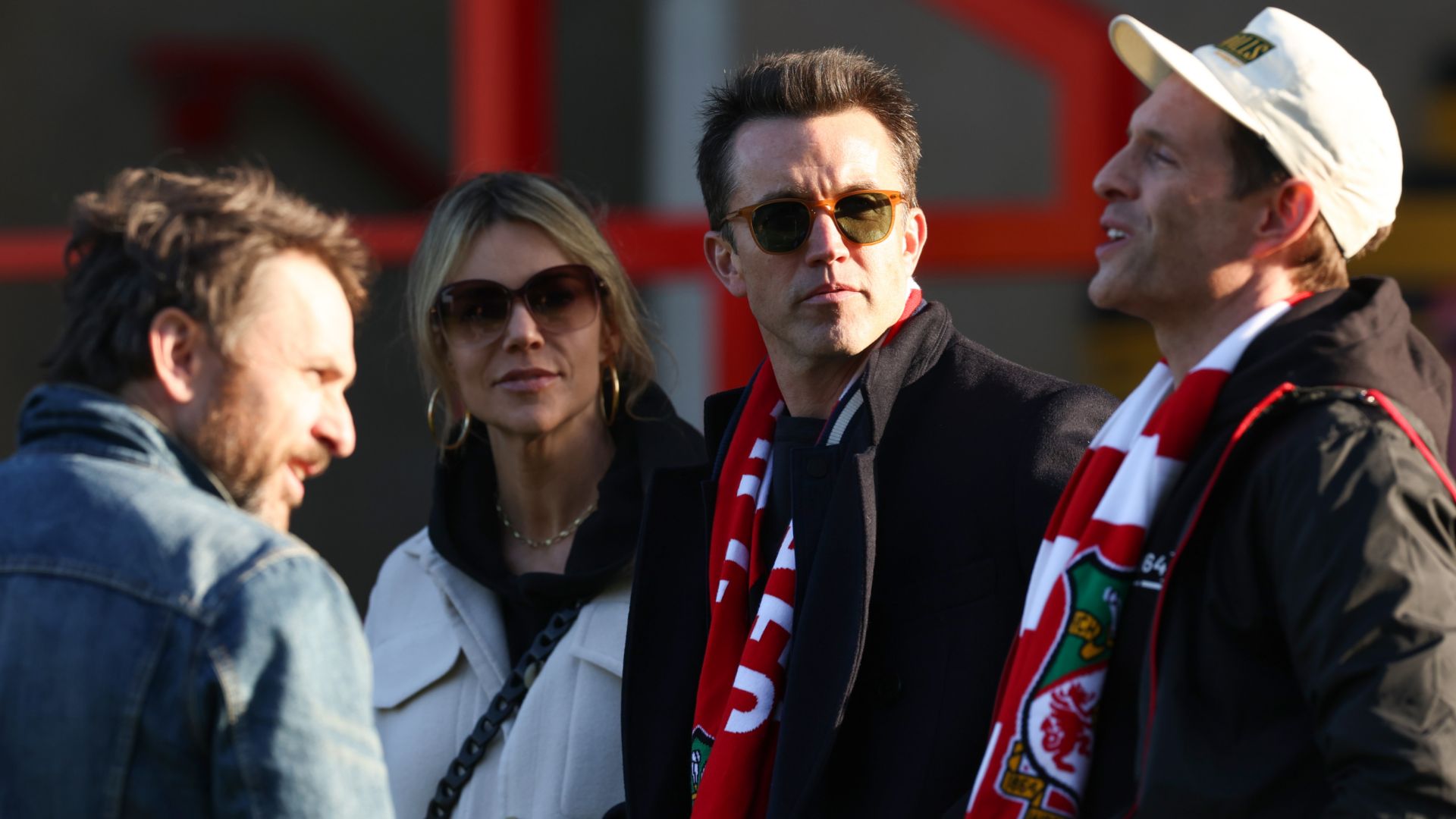 Rob McElhenney Charlie Day Wrexham 