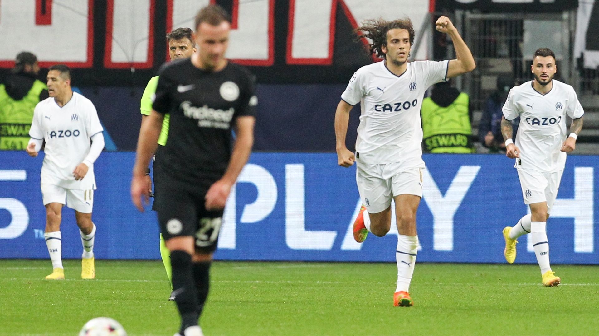 261022 Eintracht Frankfurt Olympique de Marsella Guendouzi Götze Alexis