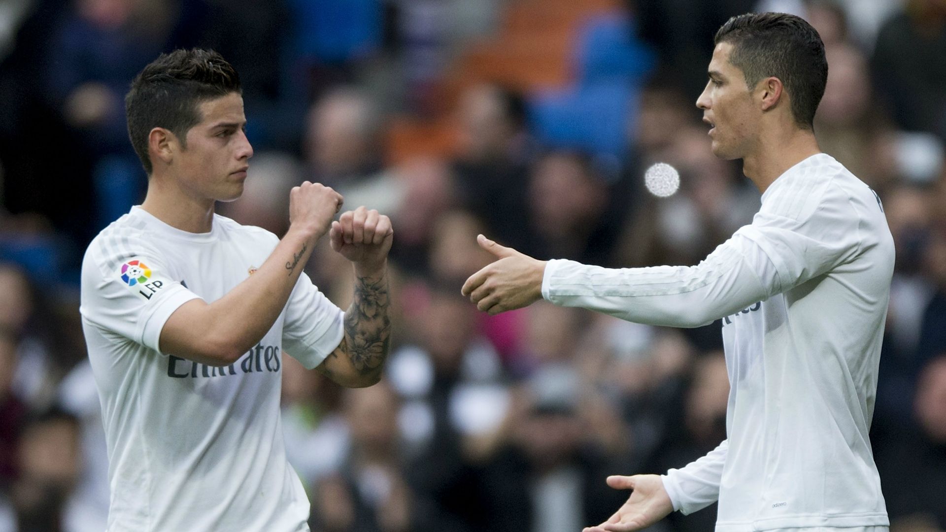 James Rodriguez, Cristiano Ronaldo, Real Madrid, Primera Division, 20151230