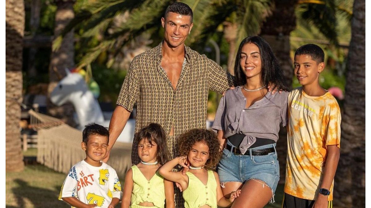 Cristiano Ronaldo and family