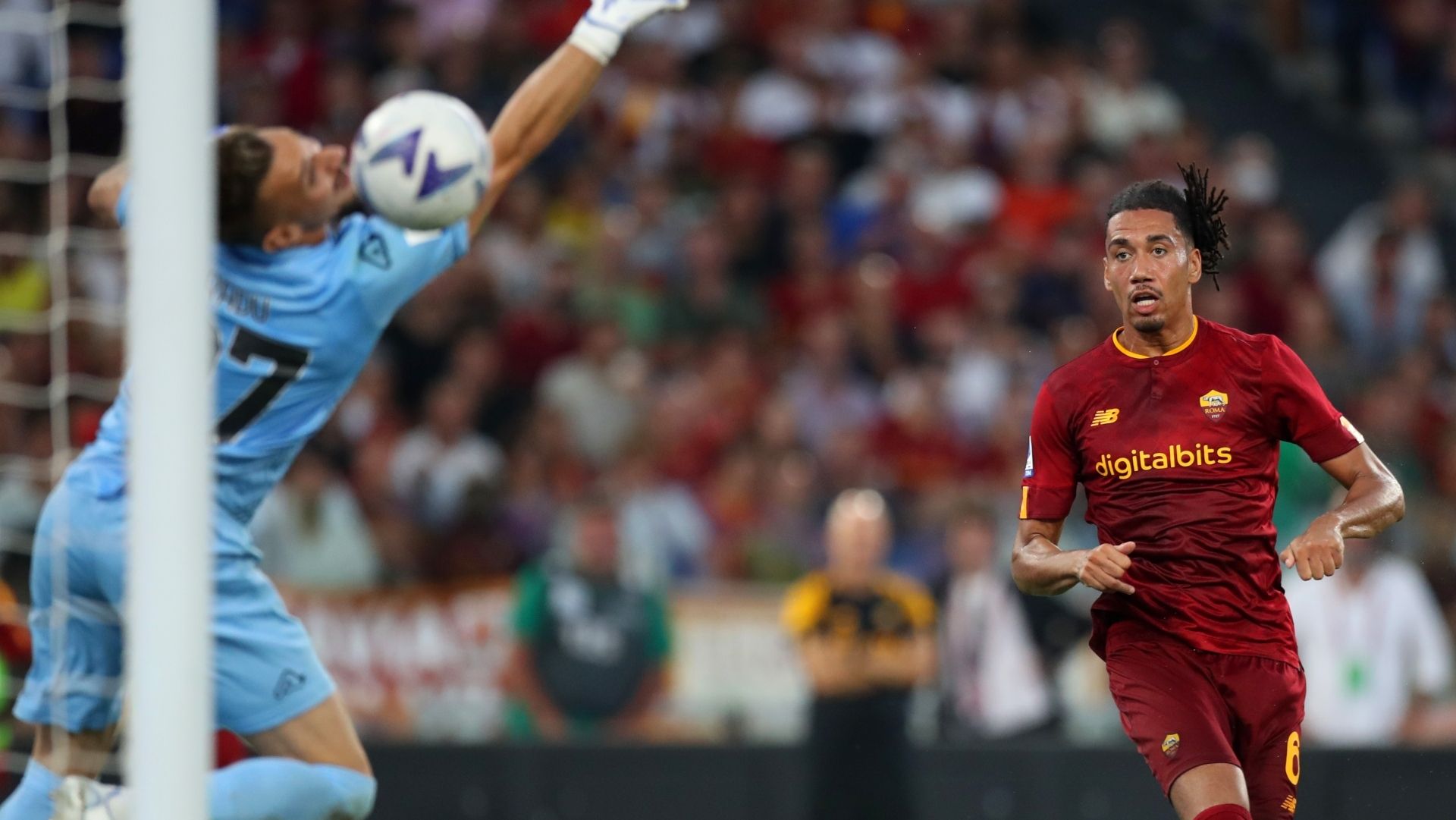 smalling goal cremonese