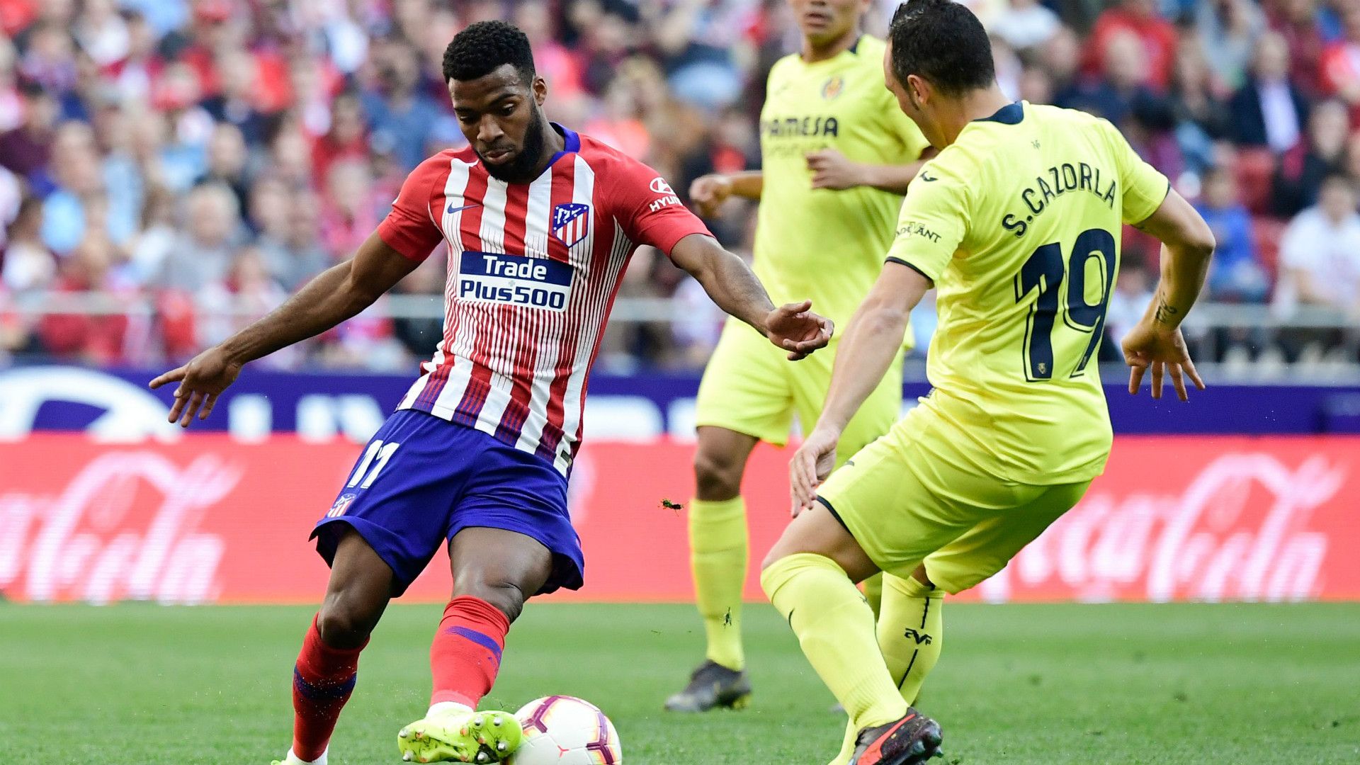 LEMAR CAZORLA ATLETICO MADRID VILLARREAL LALIGA