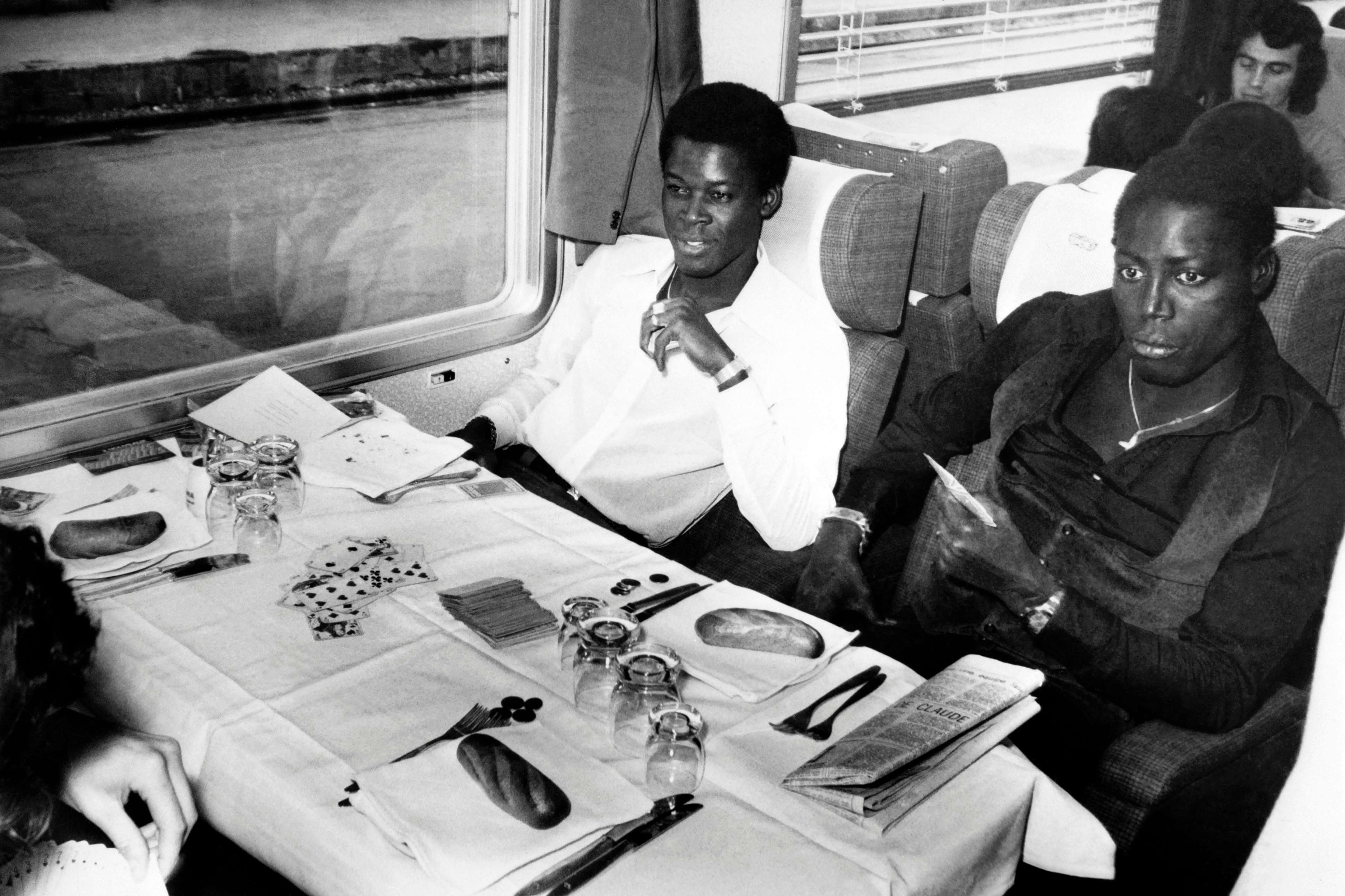 Marius Trésor et Jean-Pierre Adams, à Paris, en 1971. Marius Trésor et Jean-Pierre Adams, à Paris, en 1971.