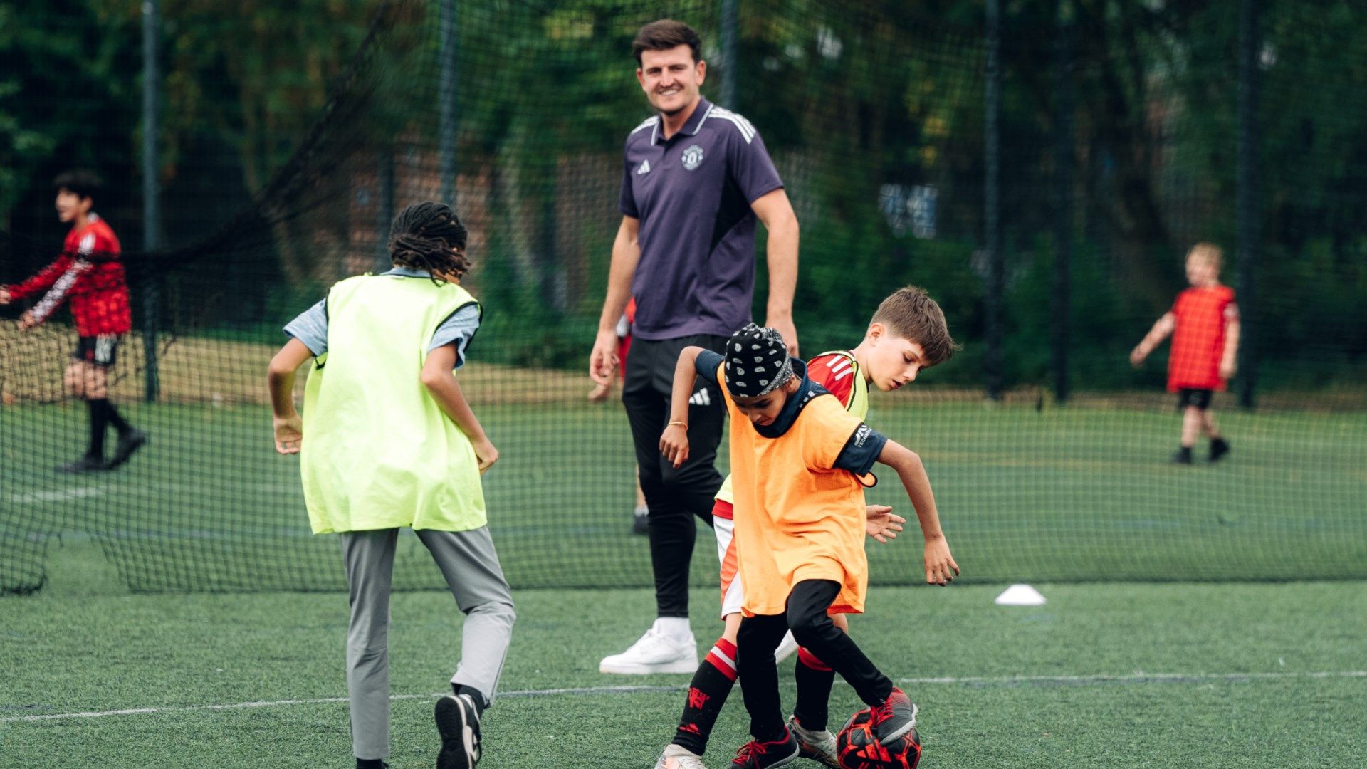 Harry Maguire Man Utd Foundation