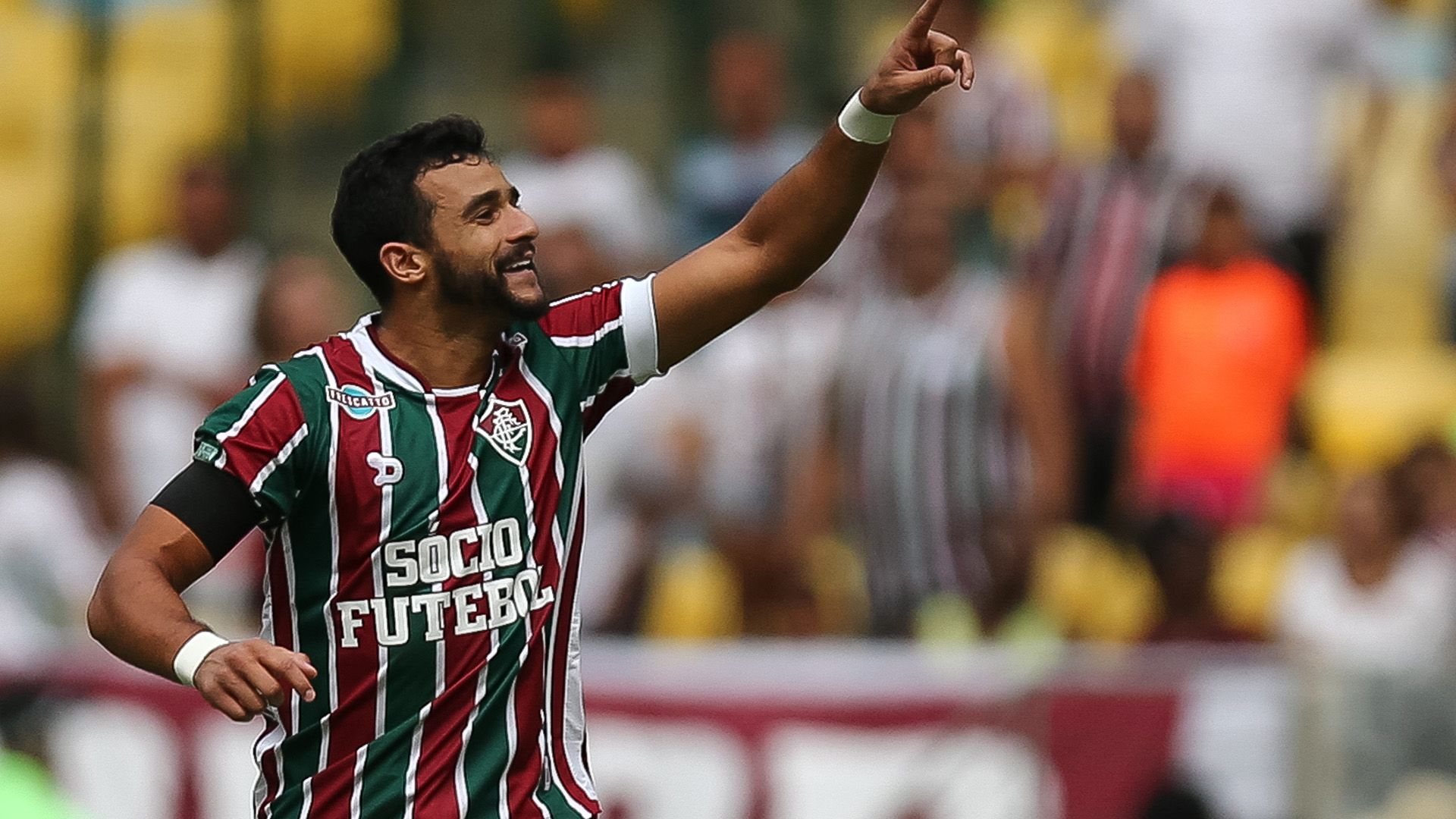 Henrique Dourado Fluminense Santos Brasileirao Serie A 14052017