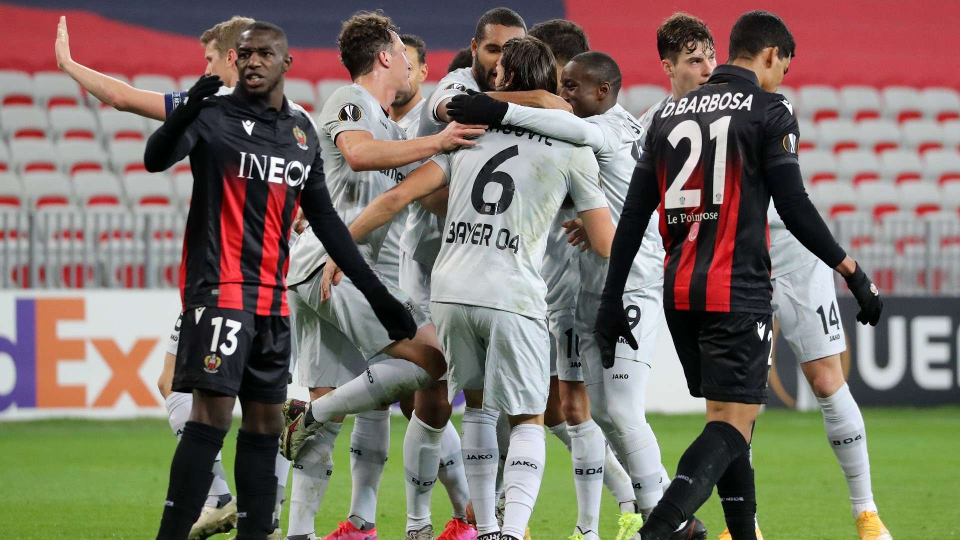 Bayer Leverkusen OGC Nice Europa League 2020-21