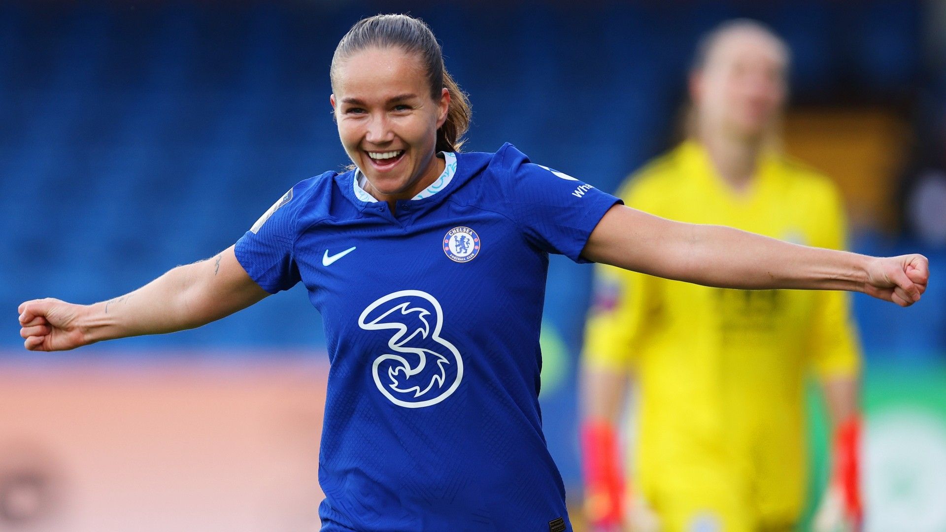 Guro Reiten Chelsea Leicester WSL 2022-23