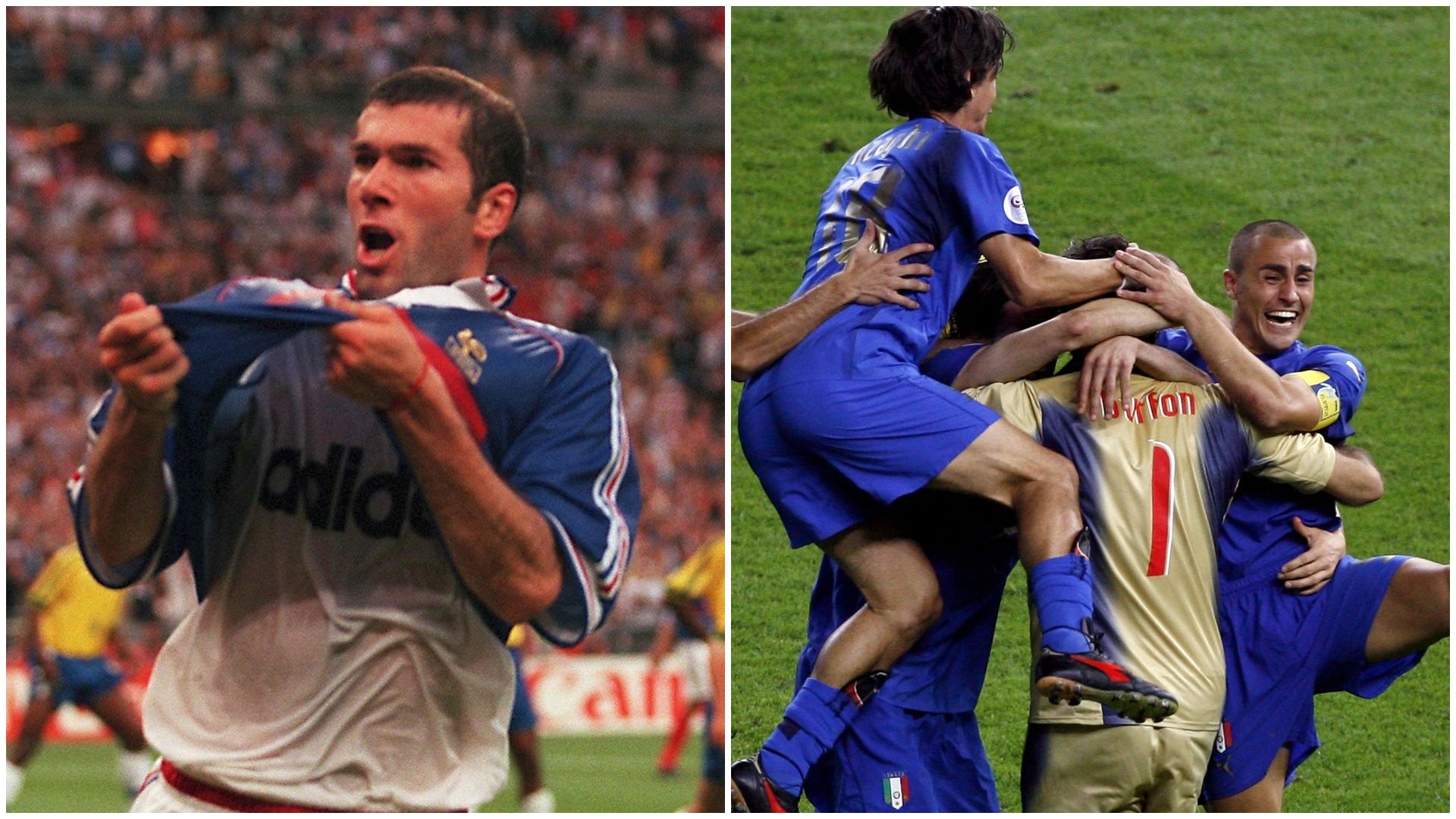 Francia 1998 - Italia 2006
