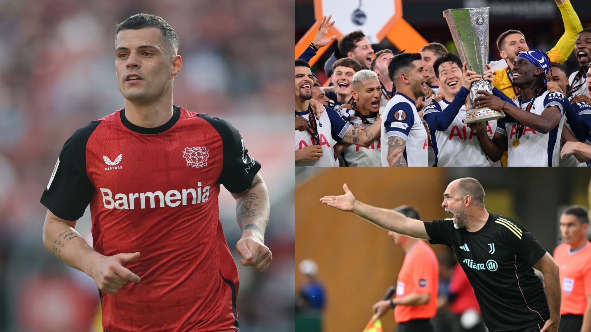 Xhaka Tottenham Juventus