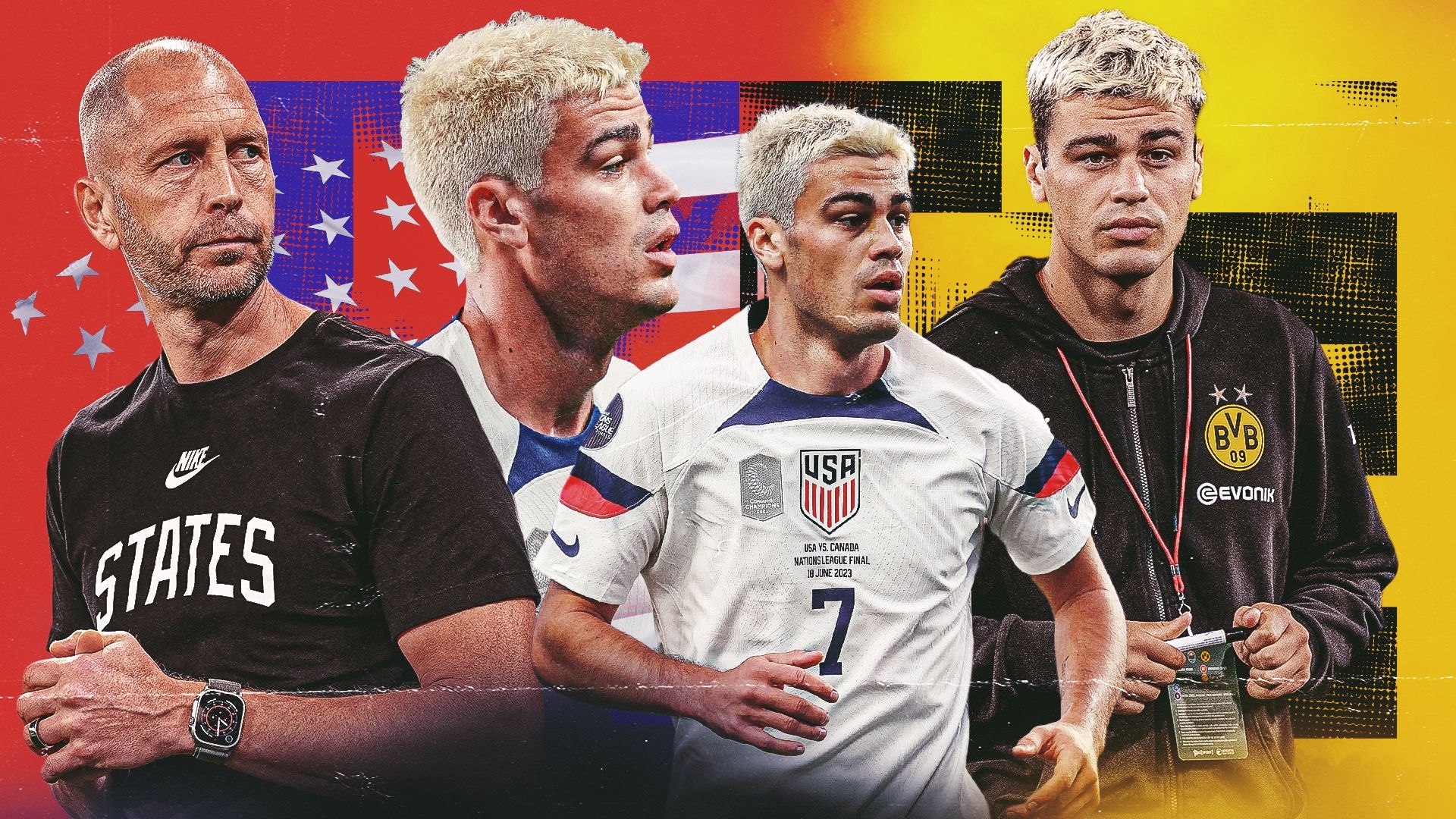 Reyna Berhalter USMNT GFX