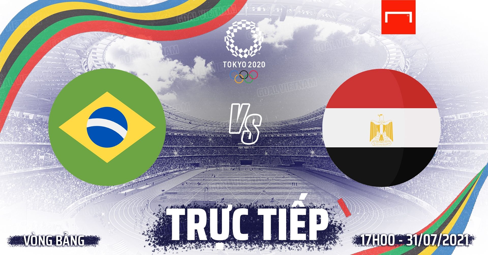 Live U23 Brazil vs Egypt U23 Olympic 2020 GFX