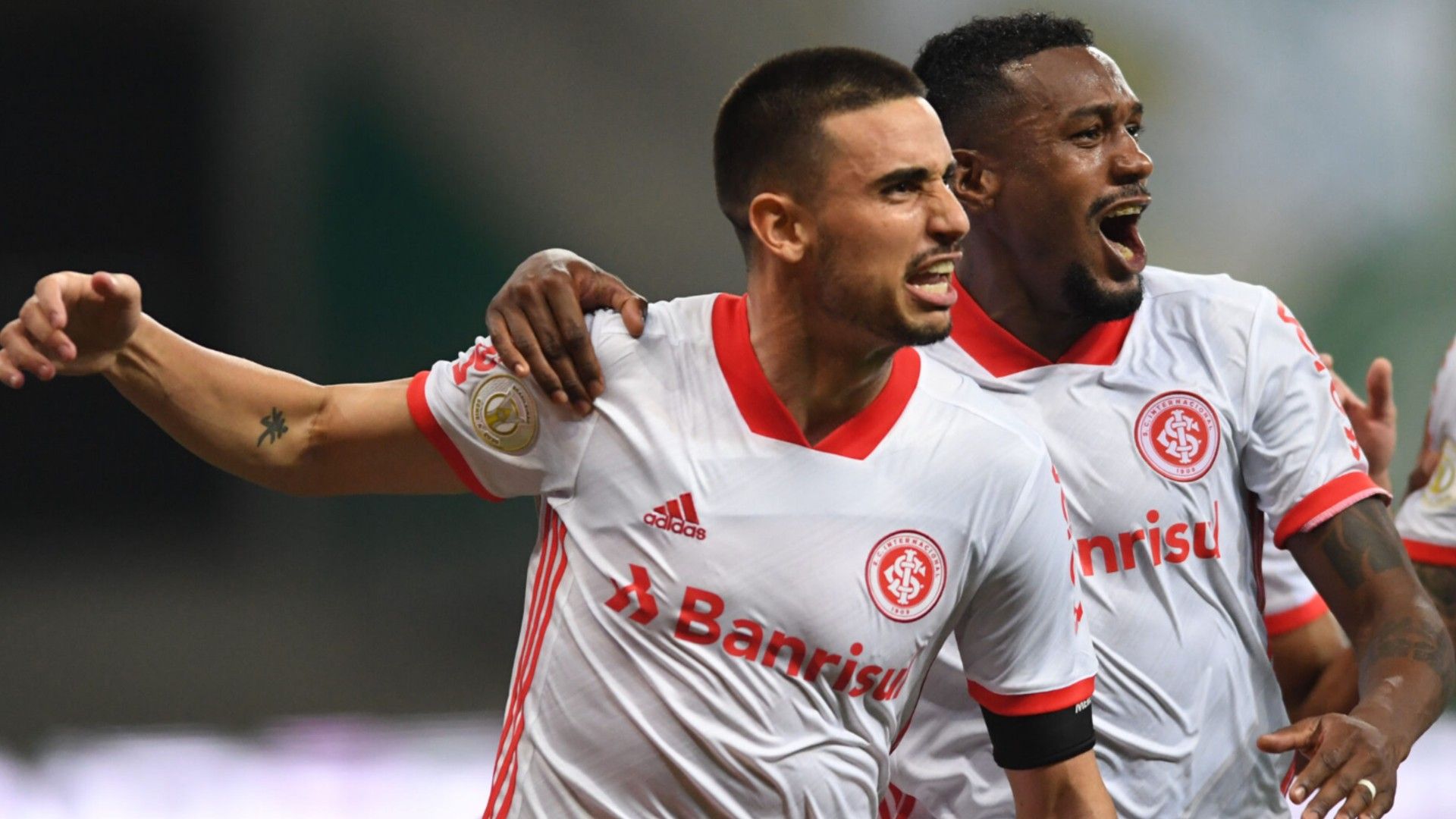 Thiago Galhardo Edenílson Internacional Palmeiras Brasileirão 03 09 2020