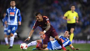 Paulinho Victor Sanchez Espanyol Barcelona Copa del Rey 17012018